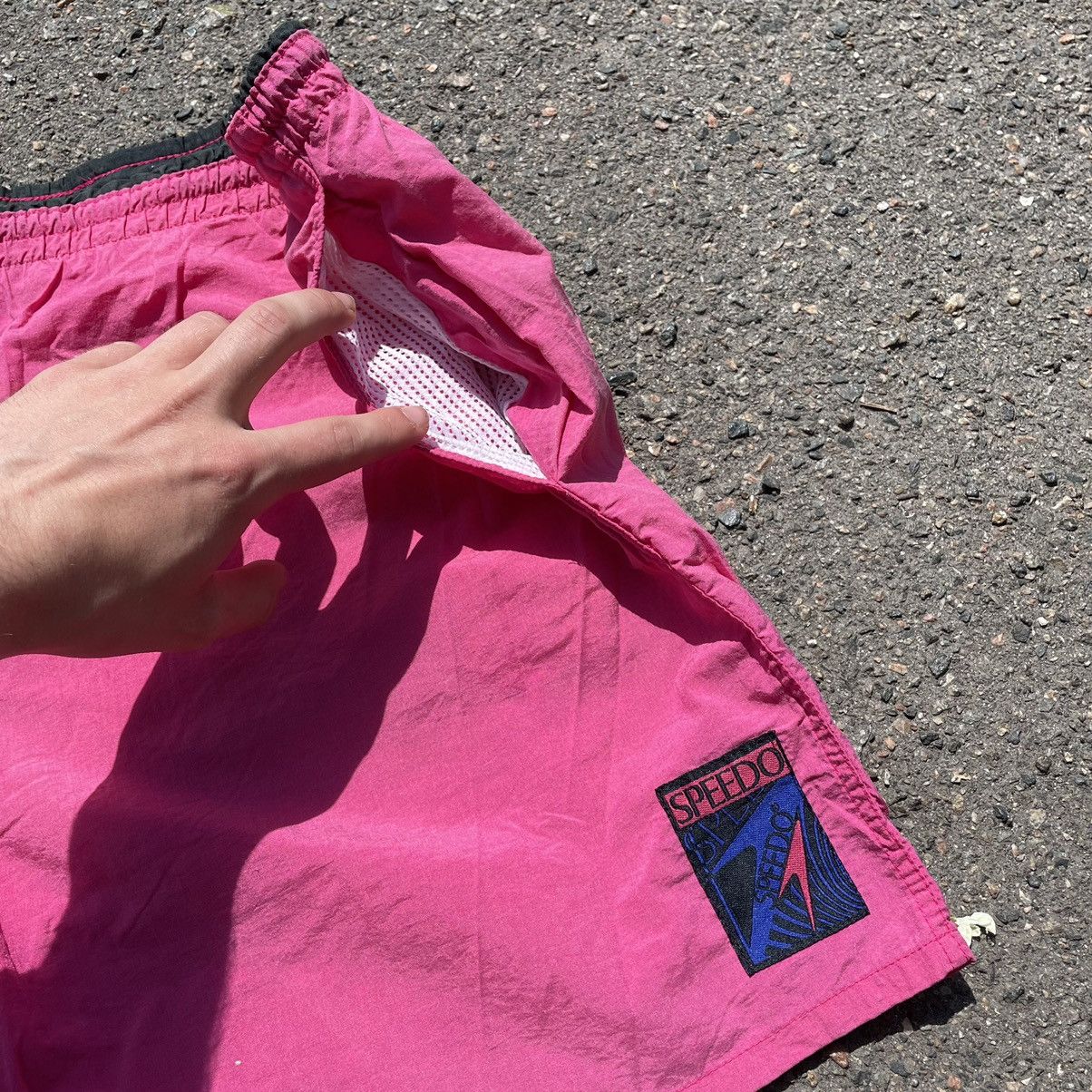 Beauty Beast Vintage 90s Speedo Art Shorts Summer Kanye Travis Style Size US 38 / EU 54 - 4 Thumbnail