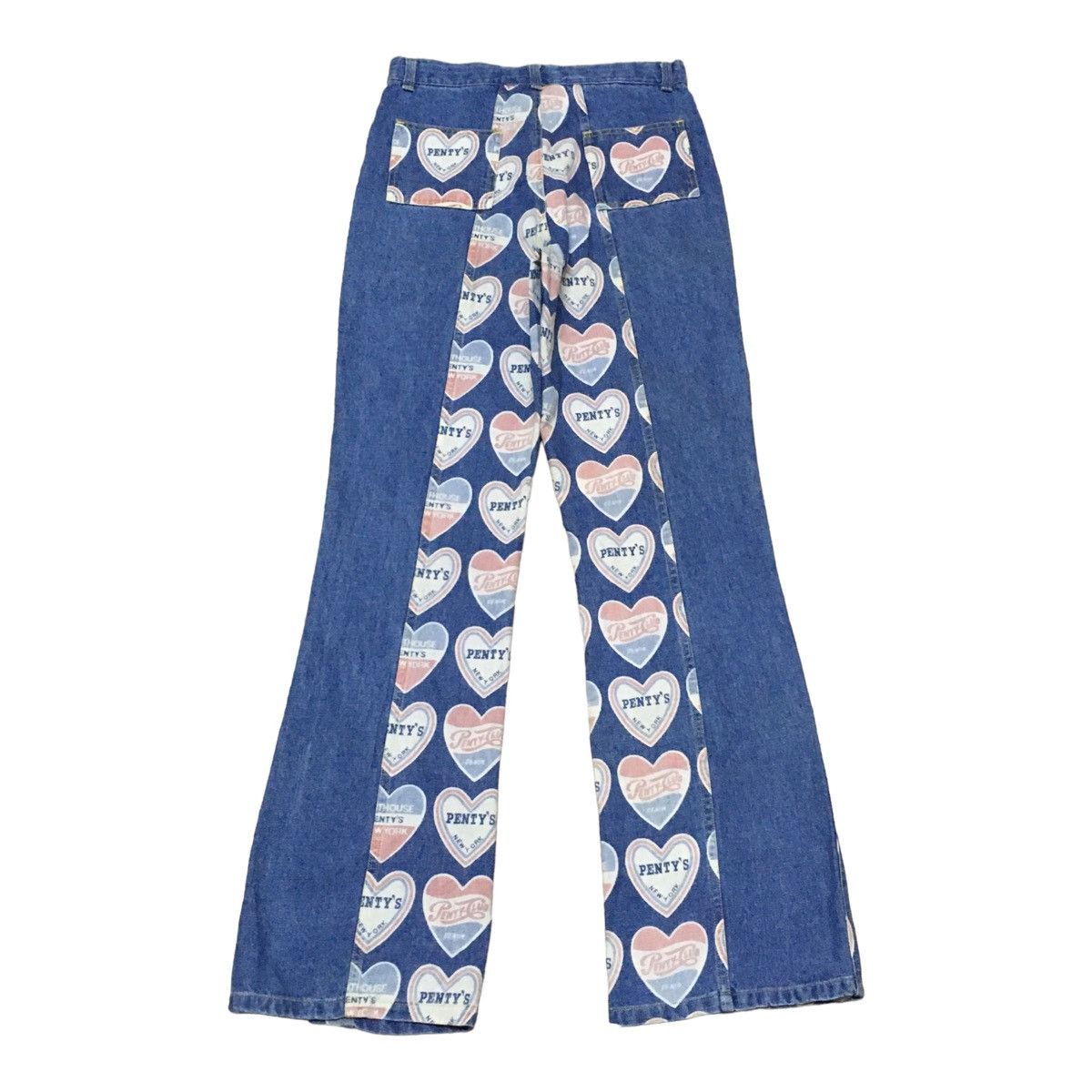 If Six Was Nine × Japanese Brand Rare Vintage Japanese Brand Penthouse Flared Jeans 1990s Size US 27 - 2 Thumbnail