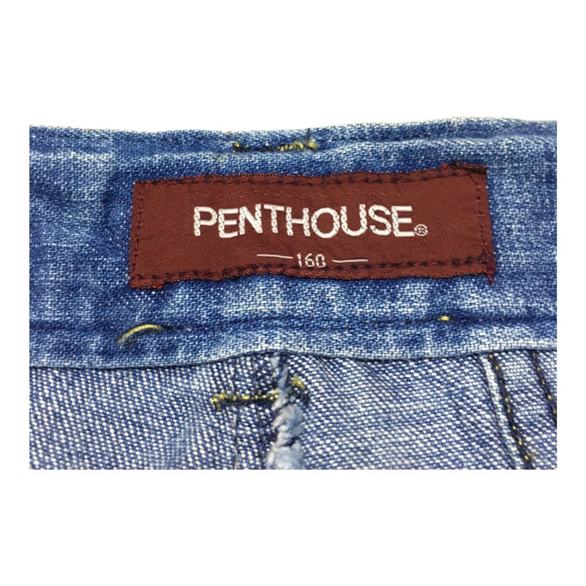 If Six Was Nine × Japanese Brand Rare Vintage Japanese Brand Penthouse Flared Jeans 1990s Size US 27 - 7 Thumbnail