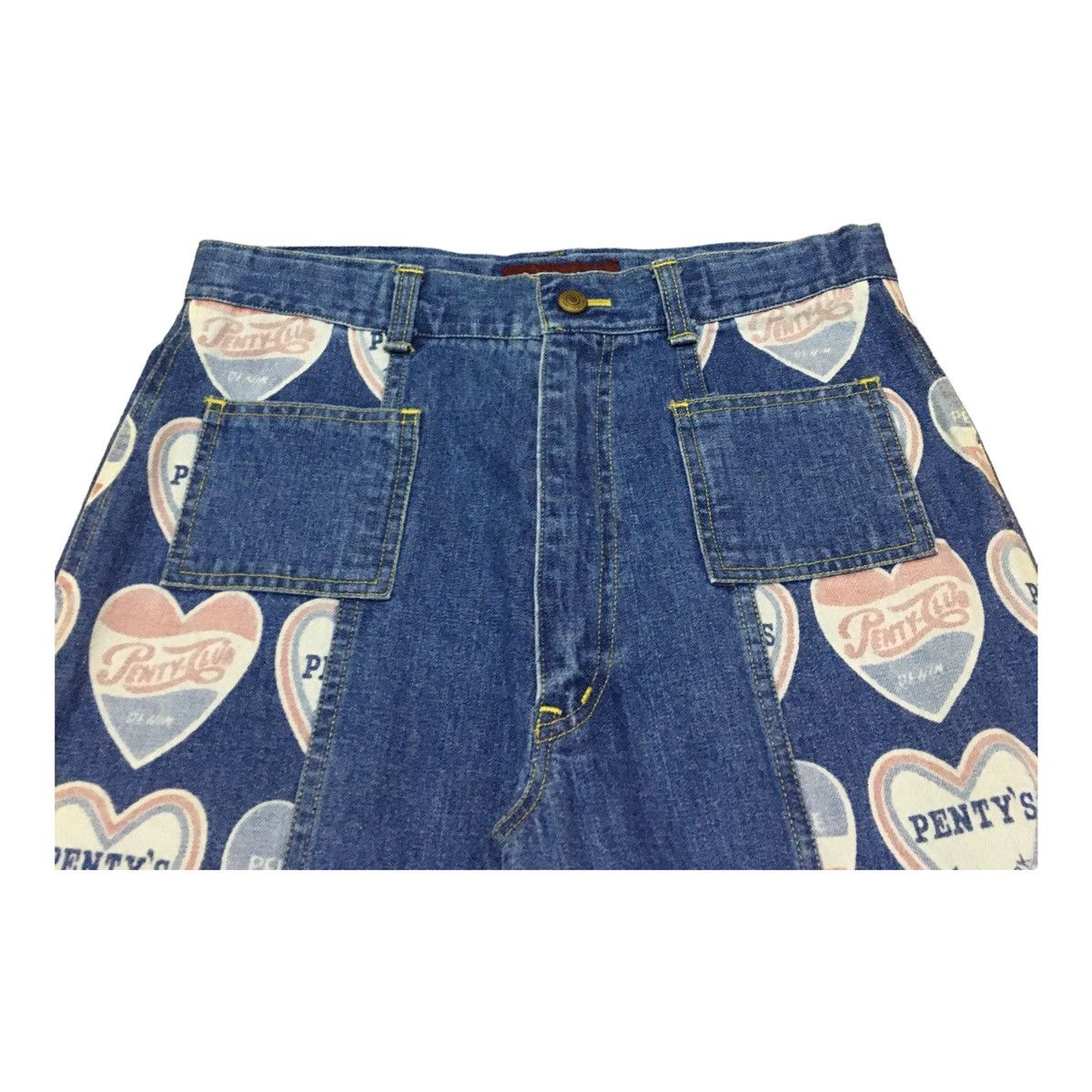 If Six Was Nine × Japanese Brand Rare Vintage Japanese Brand Penthouse Flared Jeans 1990s Size US 27 - 3 Thumbnail