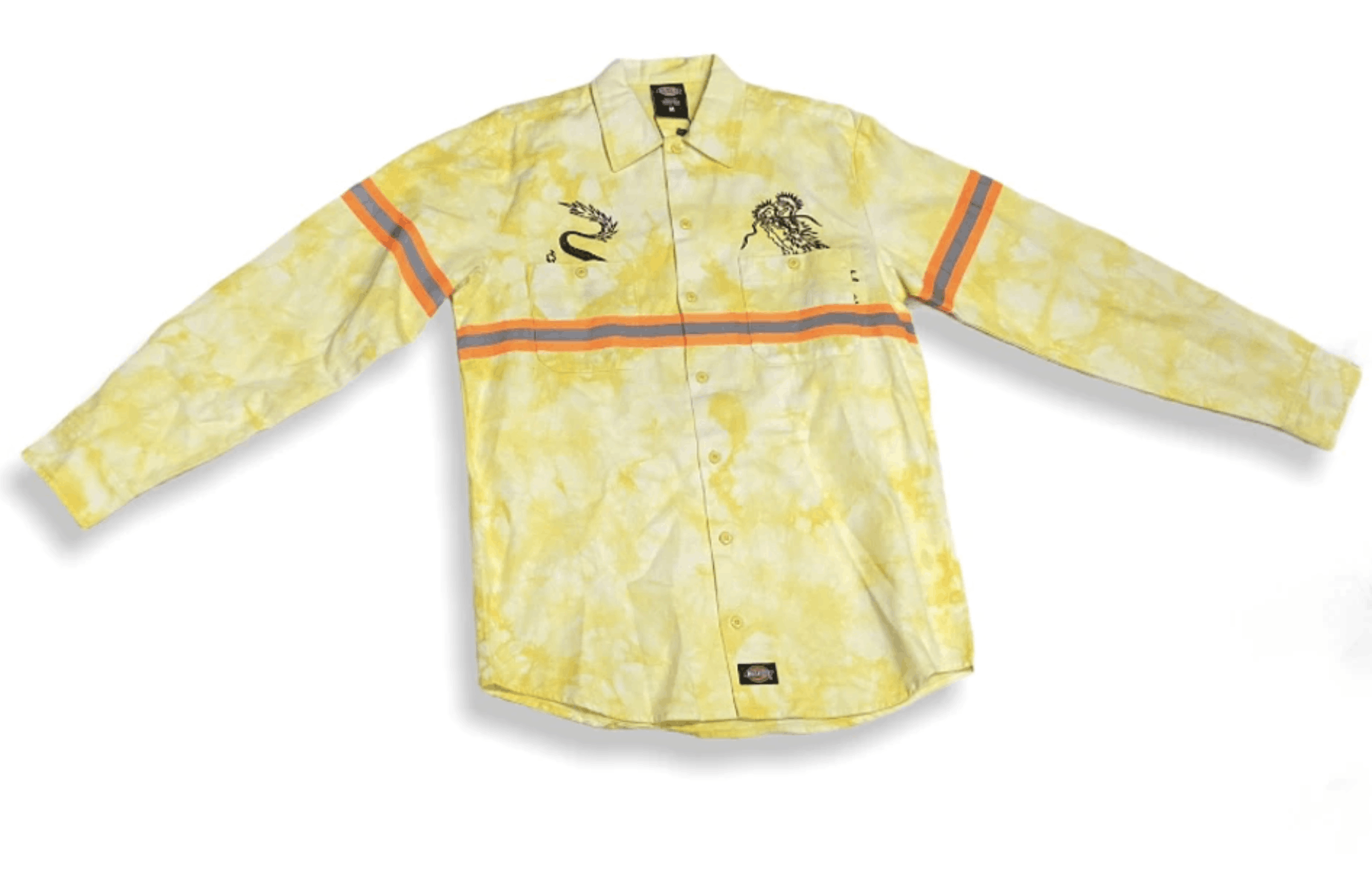 CLOT × Dickies CLOT x DICKIES Long Wang Tie Dye Work Shirt Size US L / EU 52-54 / 3 - 7 Thumbnail