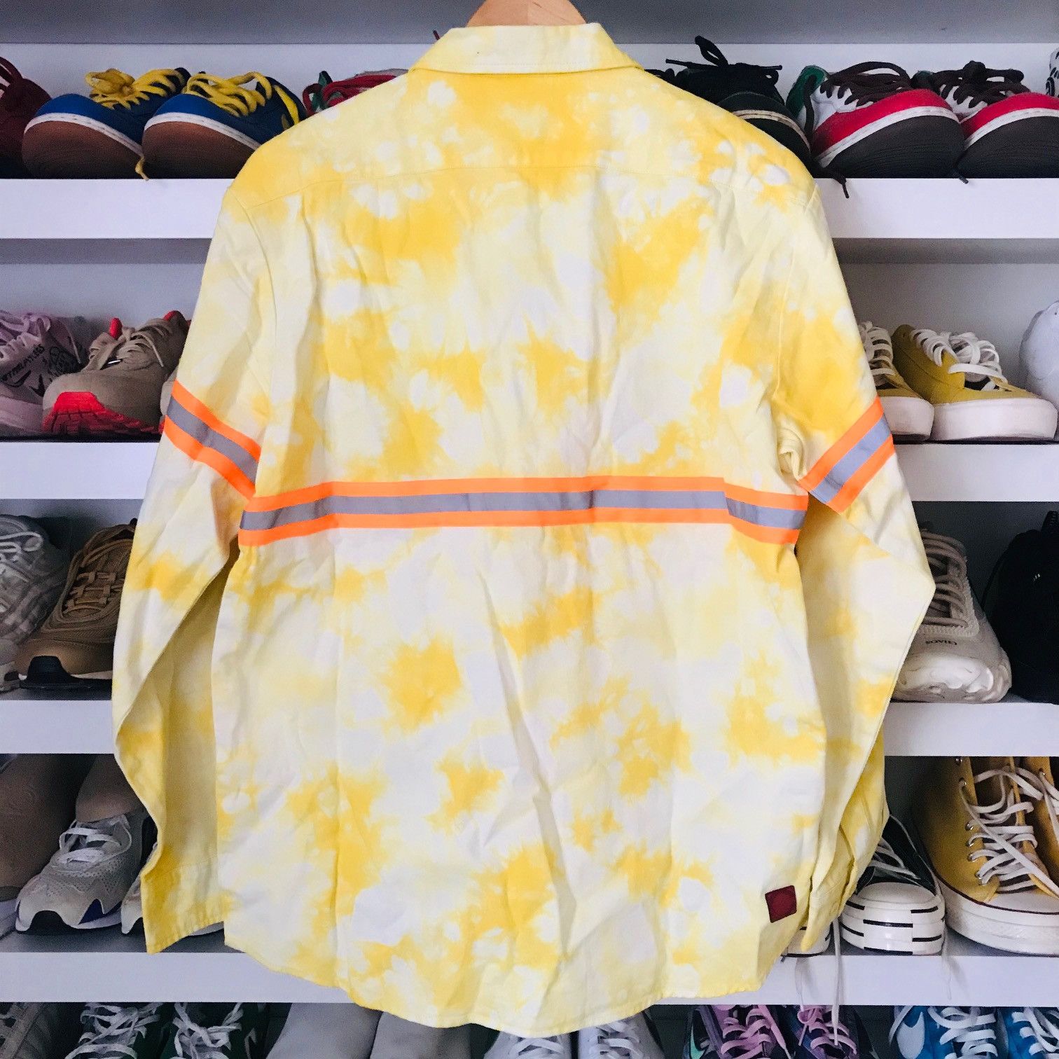 CLOT × Dickies CLOT x DICKIES Long Wang Tie Dye Work Shirt Size US L / EU 52-54 / 3 - 2 Thumbnail