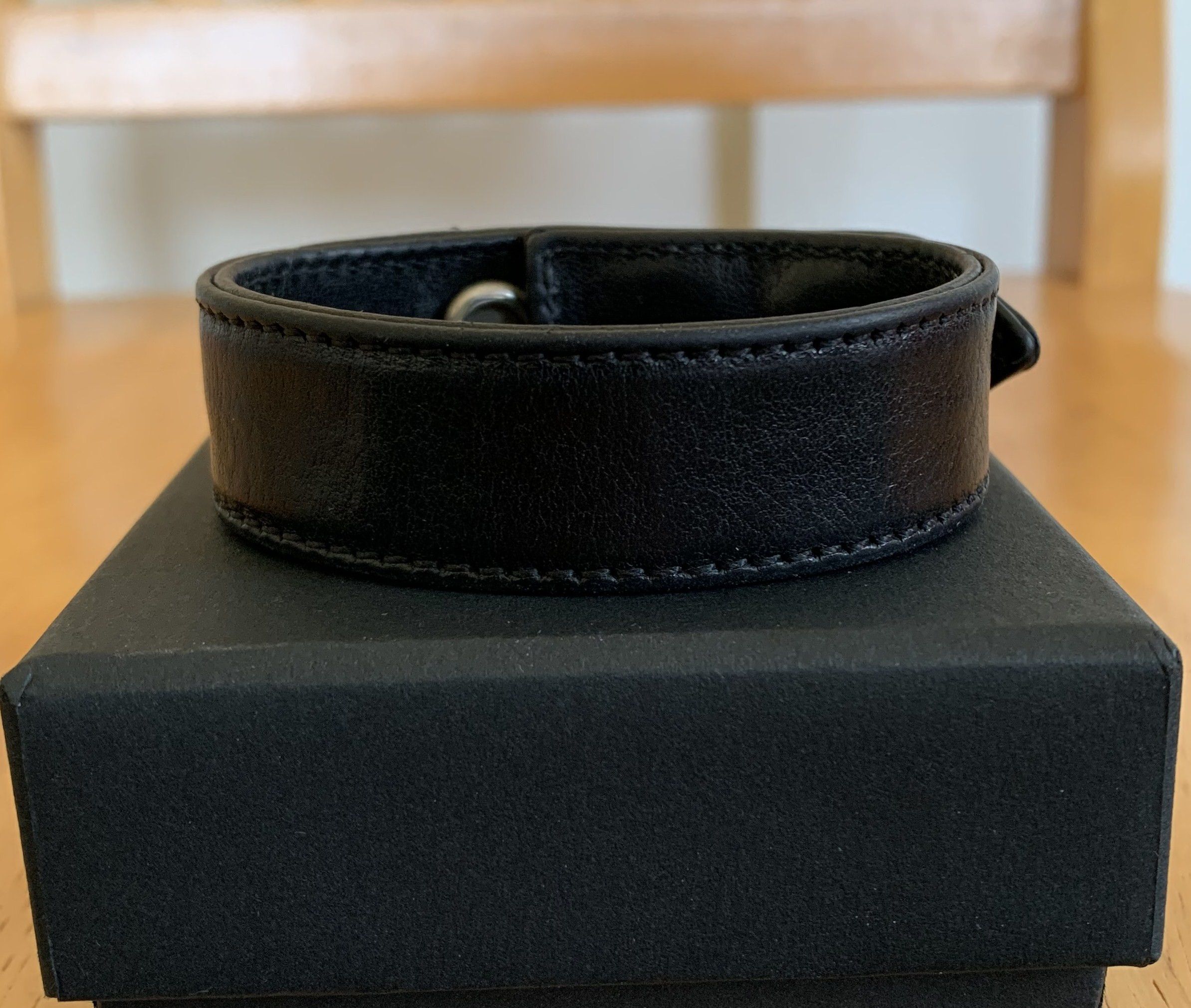 Chrome Hearts Chrome Hearts Adjustable Leather Silver Bracelet Size ONE SIZE - 4 Thumbnail