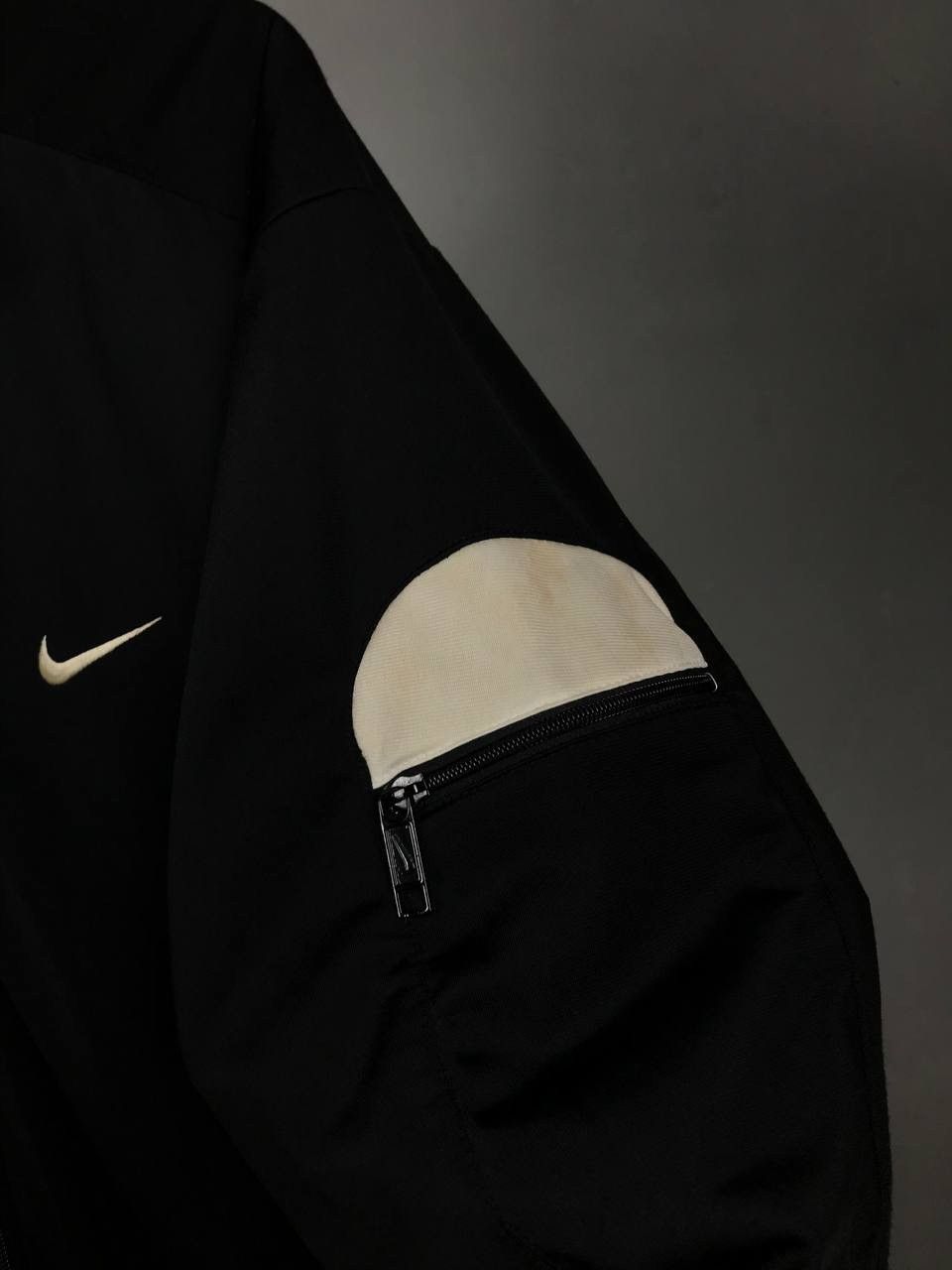 Vintage Nike big swoosh streetwear vintage zip sweatshirt olimp Size US M / EU 48-50 / 2 - 7 Thumbnail