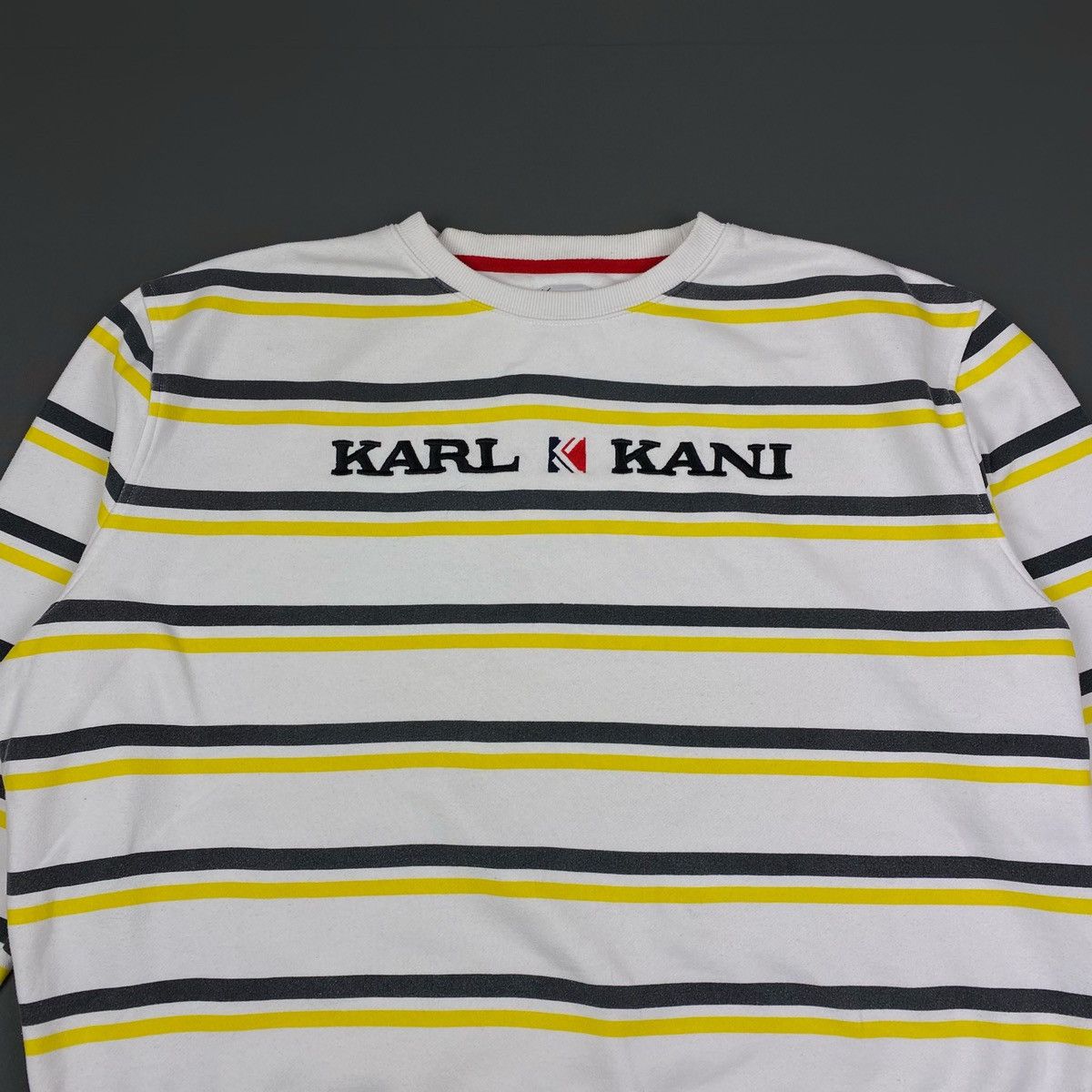 Karl Kani Karl Kani Striped Sweatshirt Size US XL / EU 56 / 4 - 2 Thumbnail