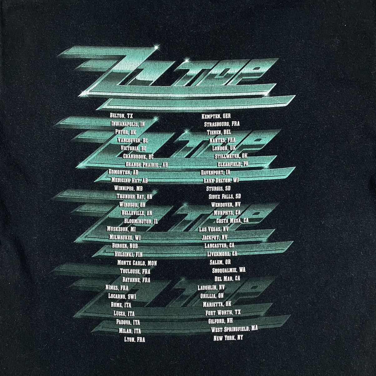 Band Tees ZZ Top World Tour T-Shirt Size US L / EU 52-54 / 3 - 7 Thumbnail