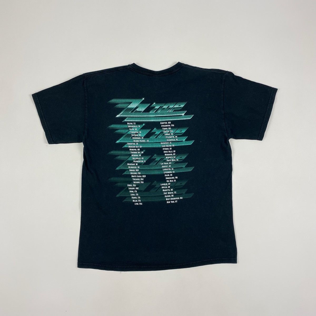 Band Tees ZZ Top World Tour T-Shirt Size US L / EU 52-54 / 3 - 6 Thumbnail