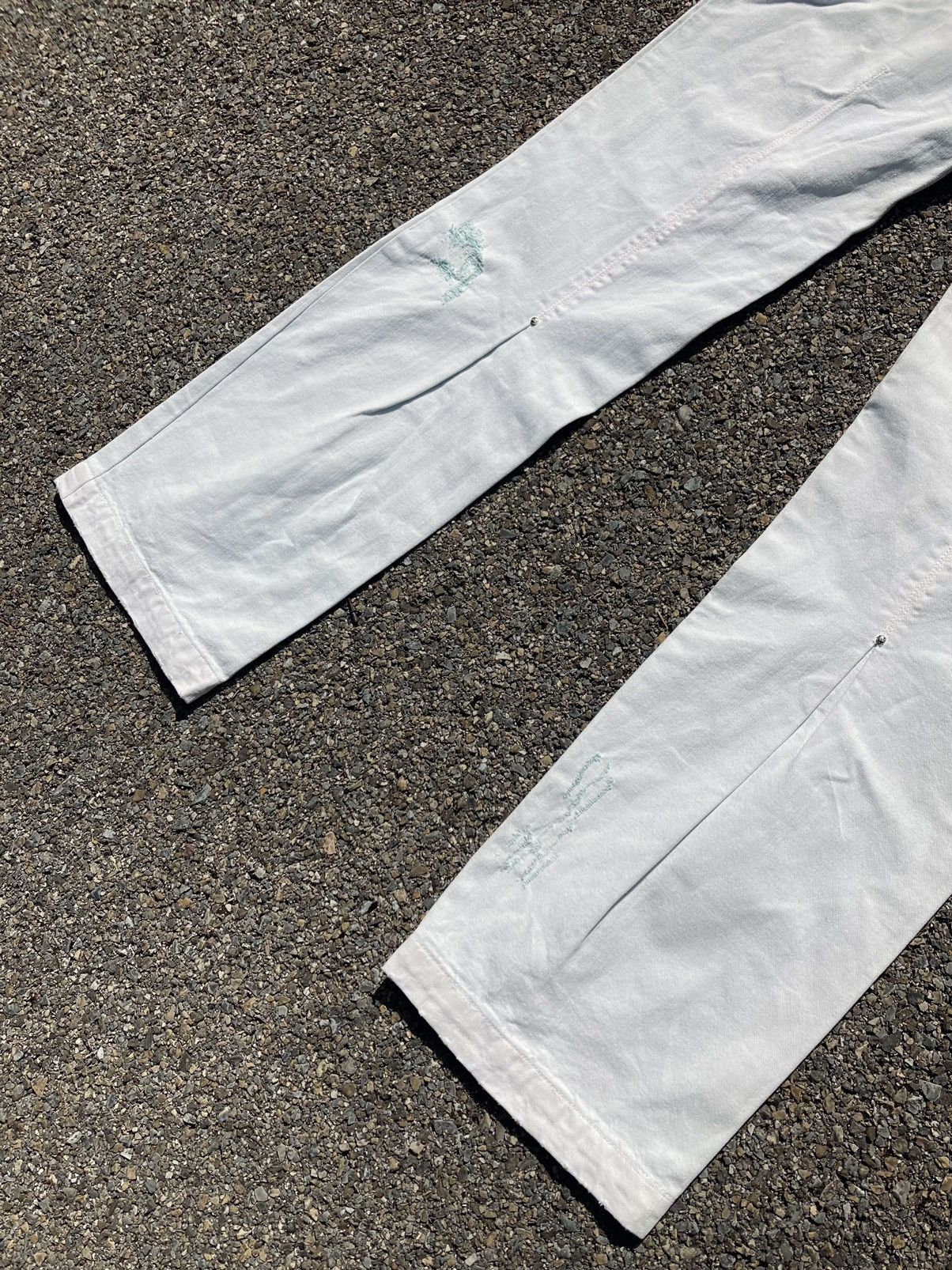 Just Cavalli × Roberto Cavalli DISTRESSED TURQUOISE JEANS Size US 28 / EU 44 - 10 Thumbnail