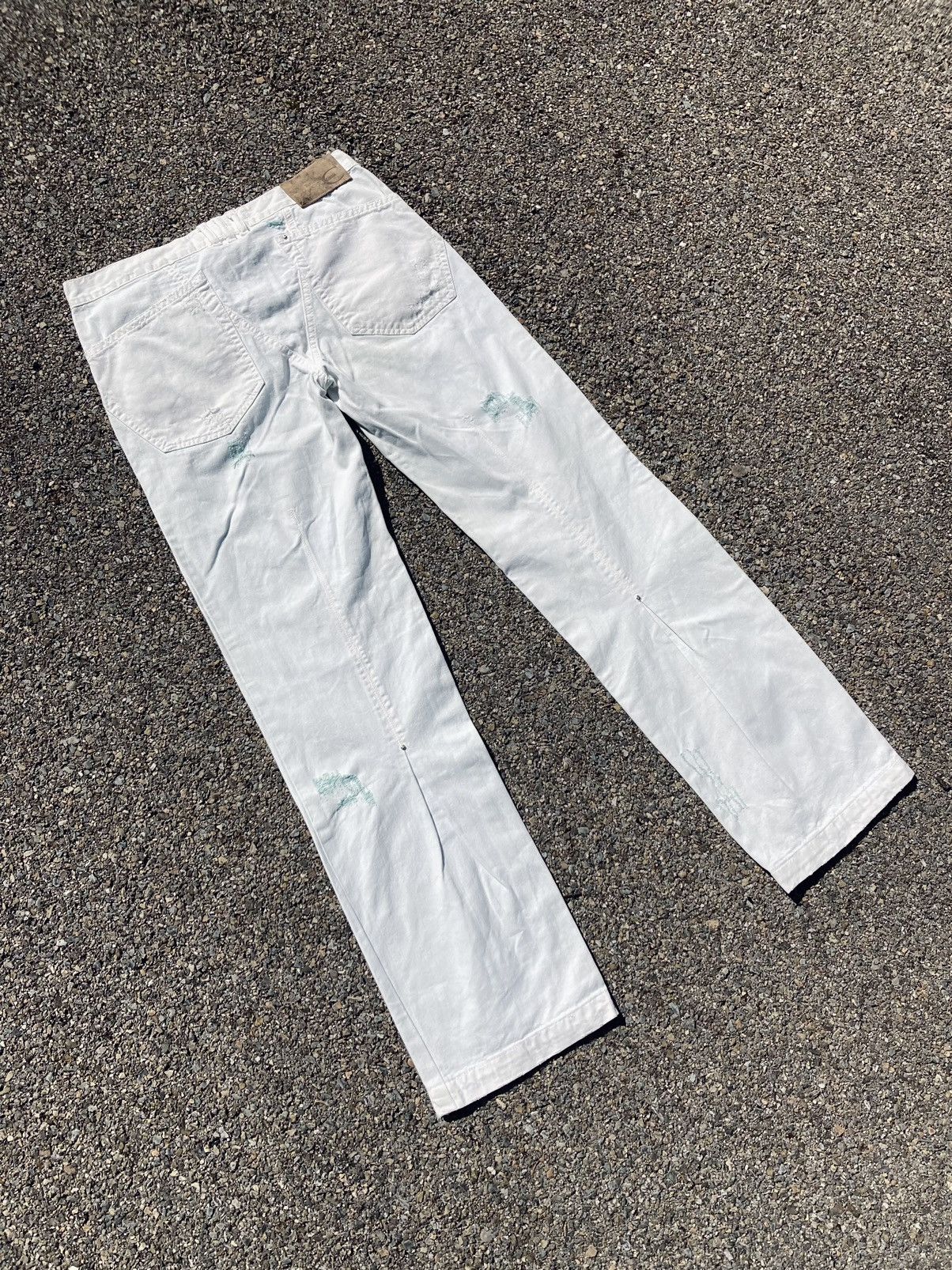 Just Cavalli × Roberto Cavalli DISTRESSED TURQUOISE JEANS Size US 28 / EU 44 - 9 Thumbnail