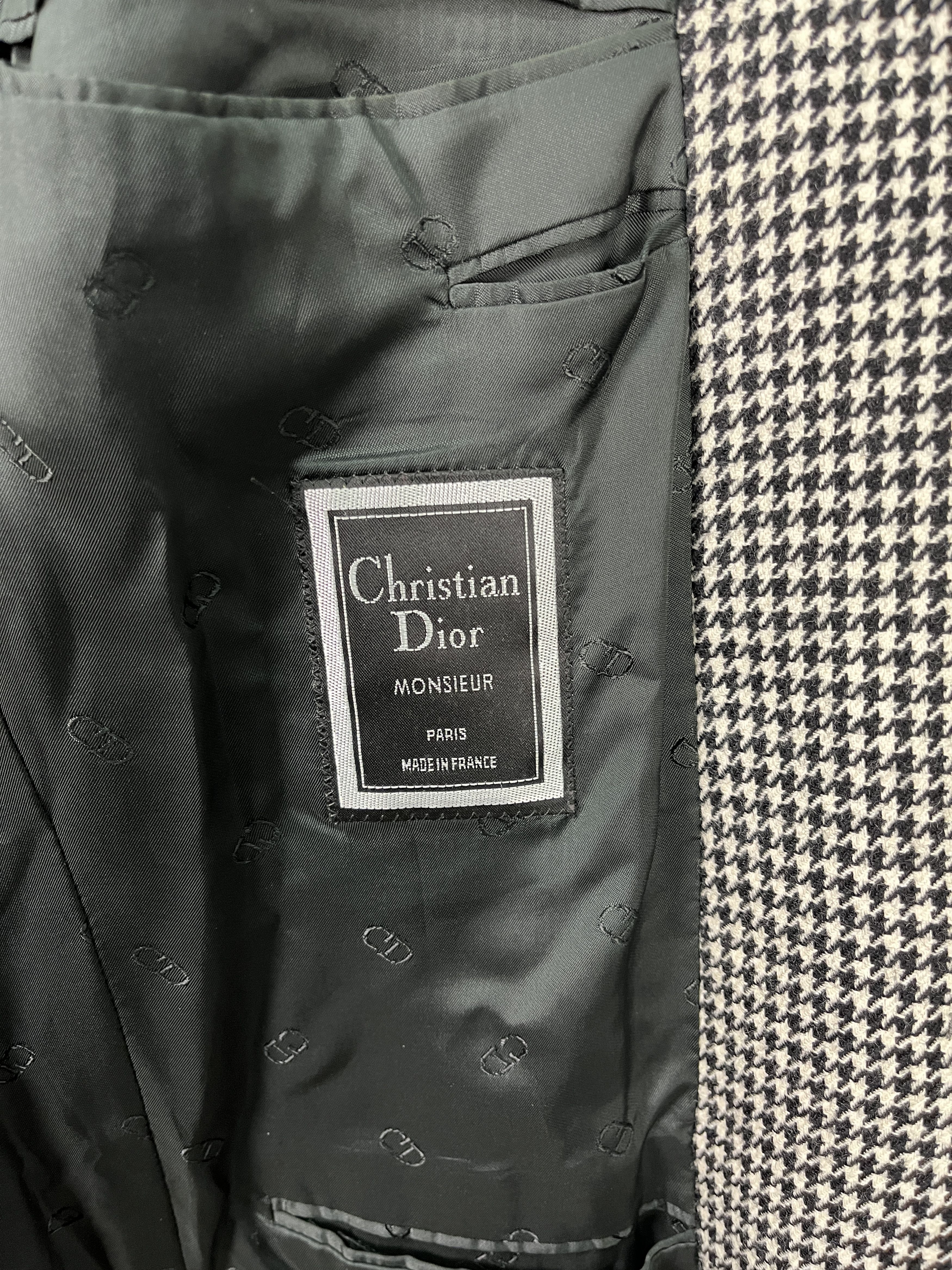Christian Dior Monsieur Christian Dior Monsieur Paris Vintage Blazer Luxury Size 52 Size 52R - 9 Thumbnail