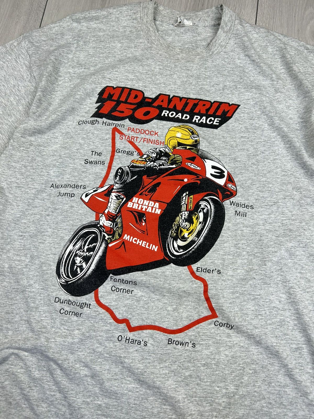 Vintage Racing Vintage T shirt Size US XL / EU 56 / 4 - 2 Thumbnail