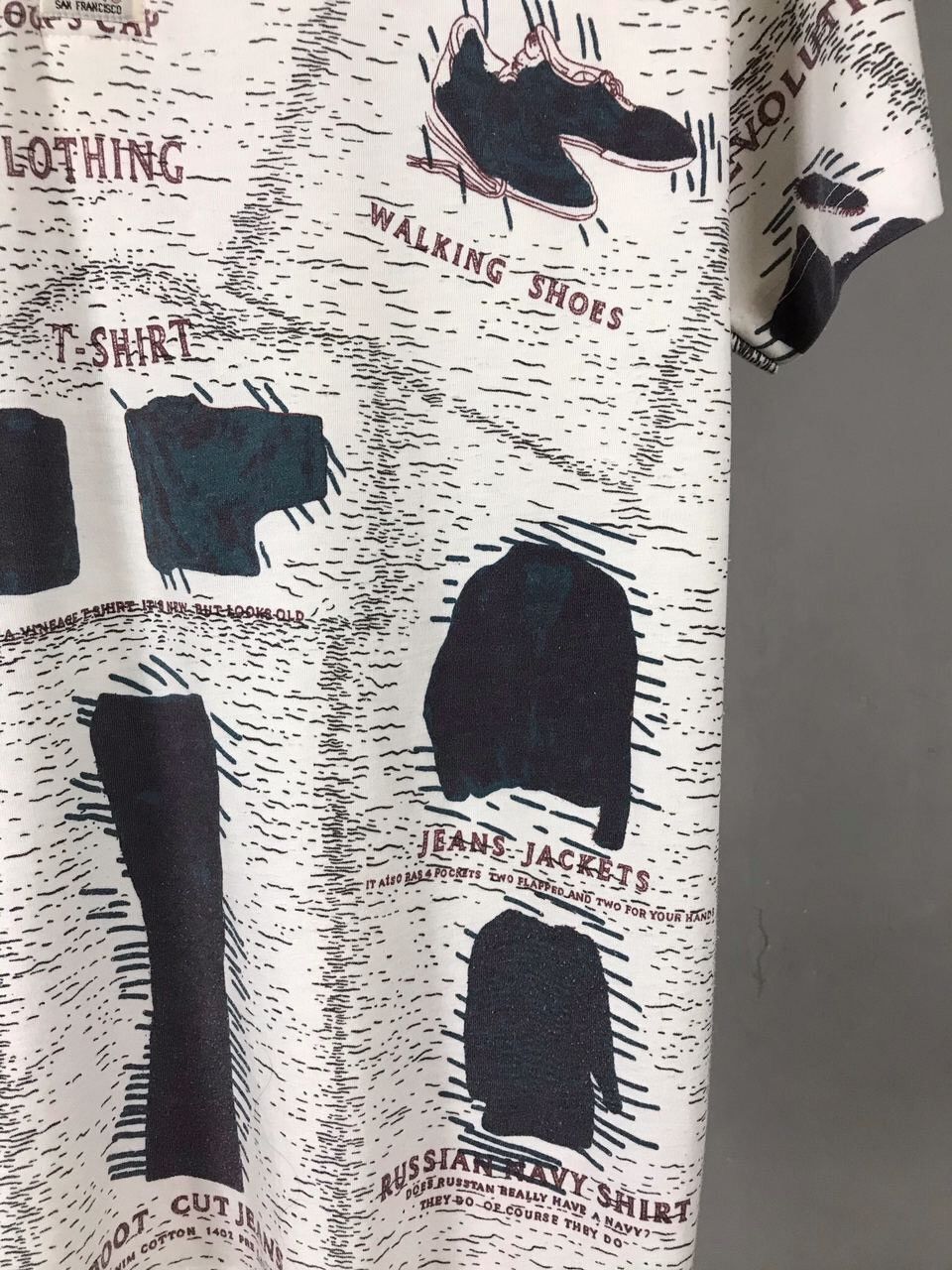Levi's Levi’s Vintage Print Polo Tee Made In USA Size US XL / EU 56 / 4 - 4 Thumbnail
