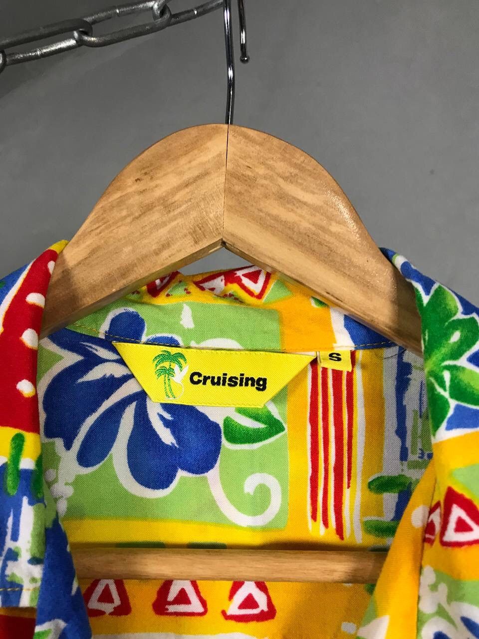 Vintage Hawaiian Crazy Vintage Shirt Size US S / EU 44-46 / 1 - 3 Thumbnail