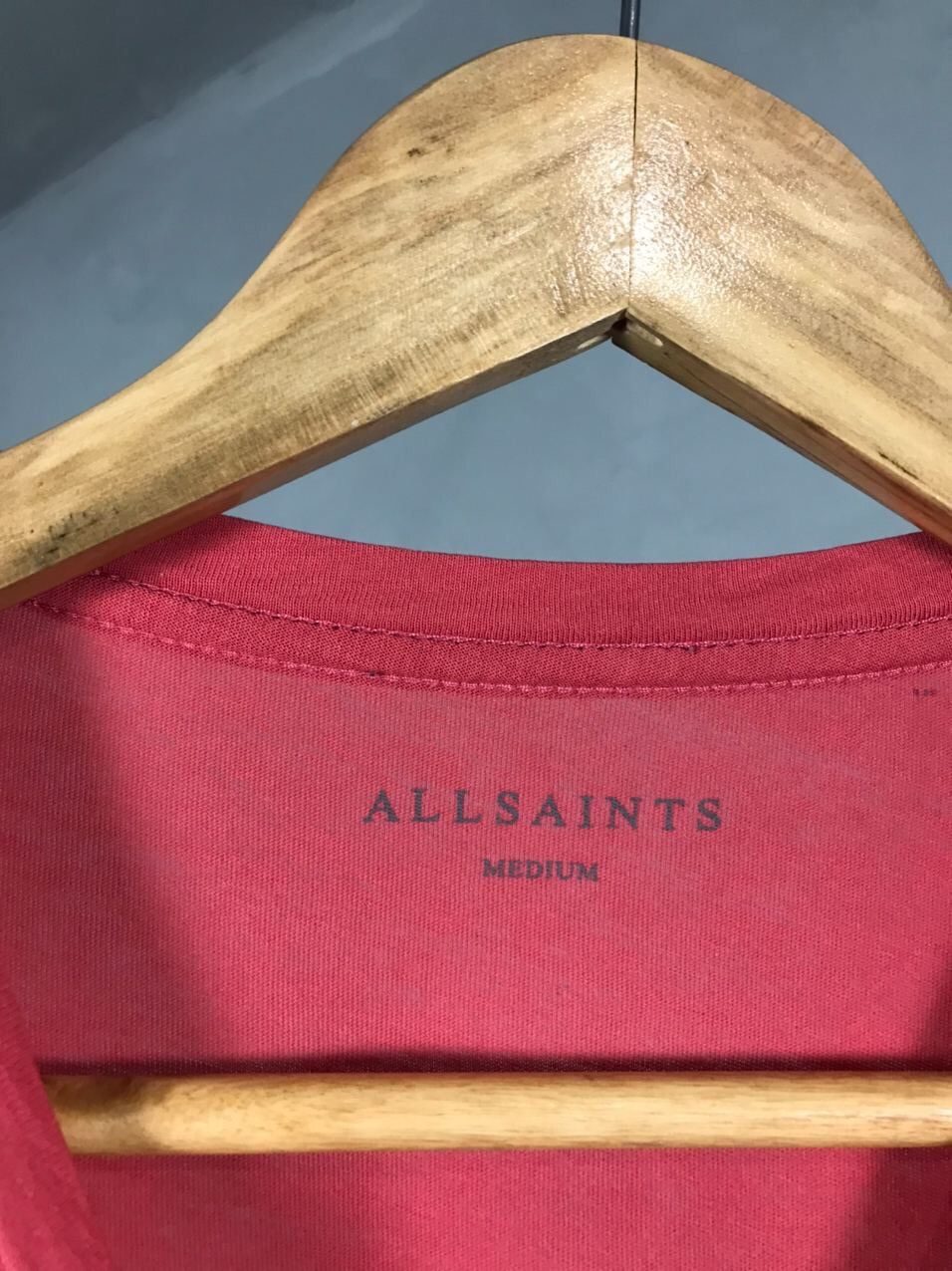 Allsaints Allsaints Luxury Streetwear Pink Tee Size US M / EU 48-50 / 2 - 4 Thumbnail