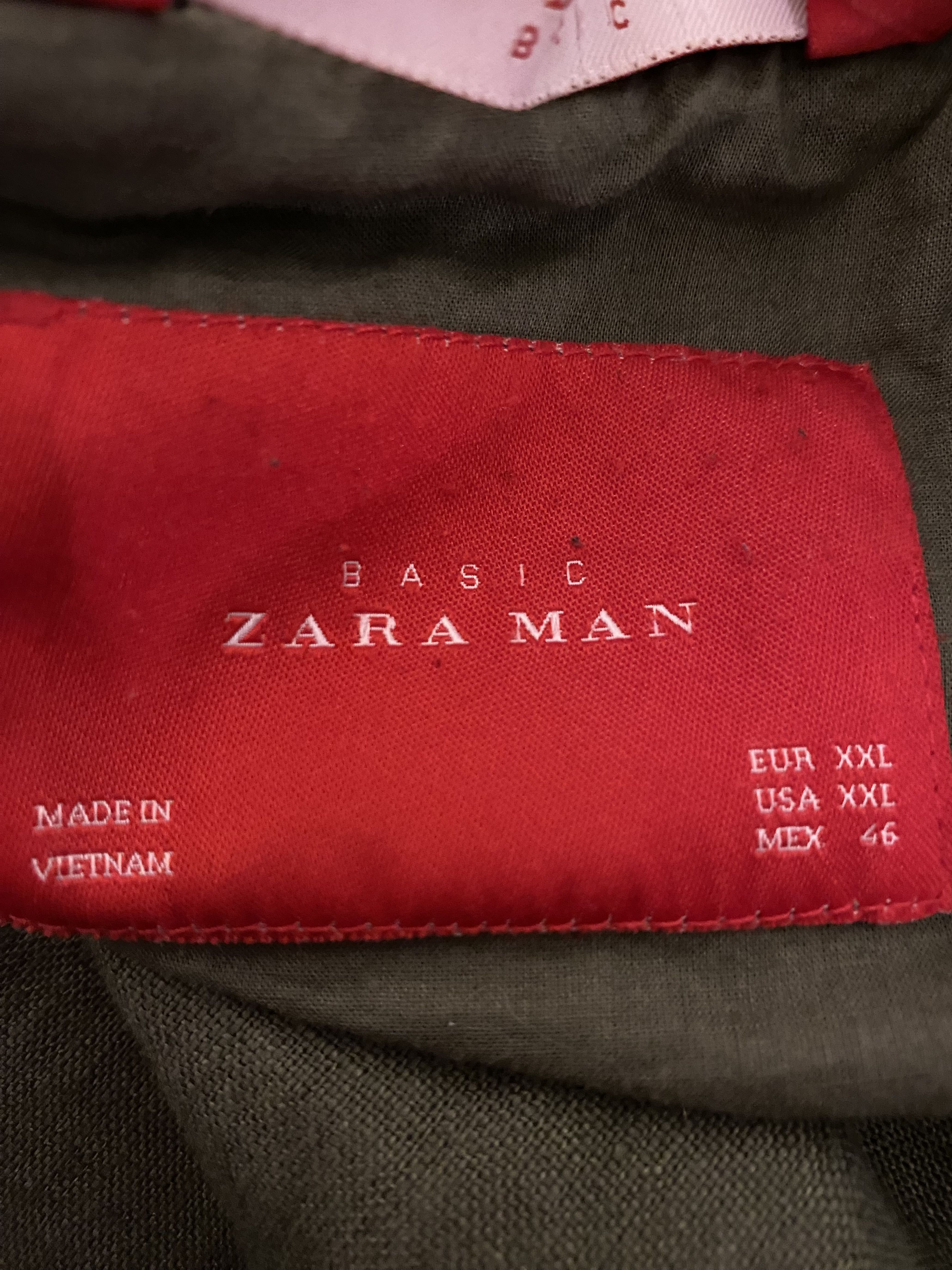 Zara ZARA Man - Linen Bomber Jacket Size US XXL / EU 58 / 5 - 3 Thumbnail