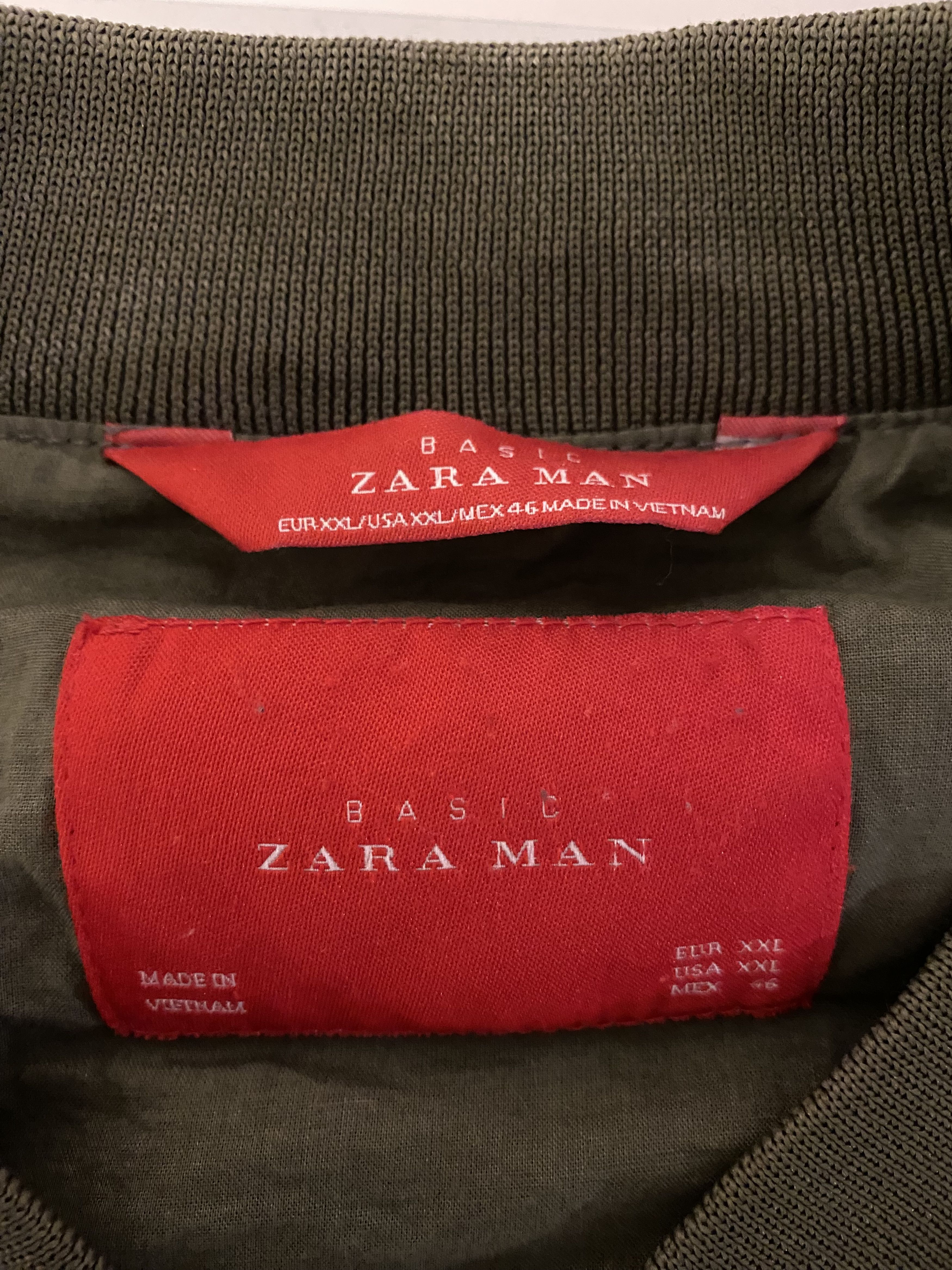 Zara ZARA Man - Linen Bomber Jacket Size US XXL / EU 58 / 5 - 2 Thumbnail