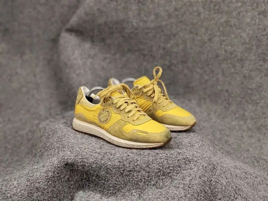 Other Benci Brothers Italy Design Yellow Casual Men's Sneakers Size US 8.5 / EU 41-42 - 3 Thumbnail