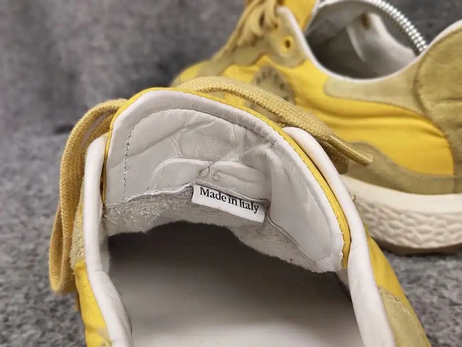 Other Benci Brothers Italy Design Yellow Casual Men's Sneakers Size US 8.5 / EU 41-42 - 9 Thumbnail