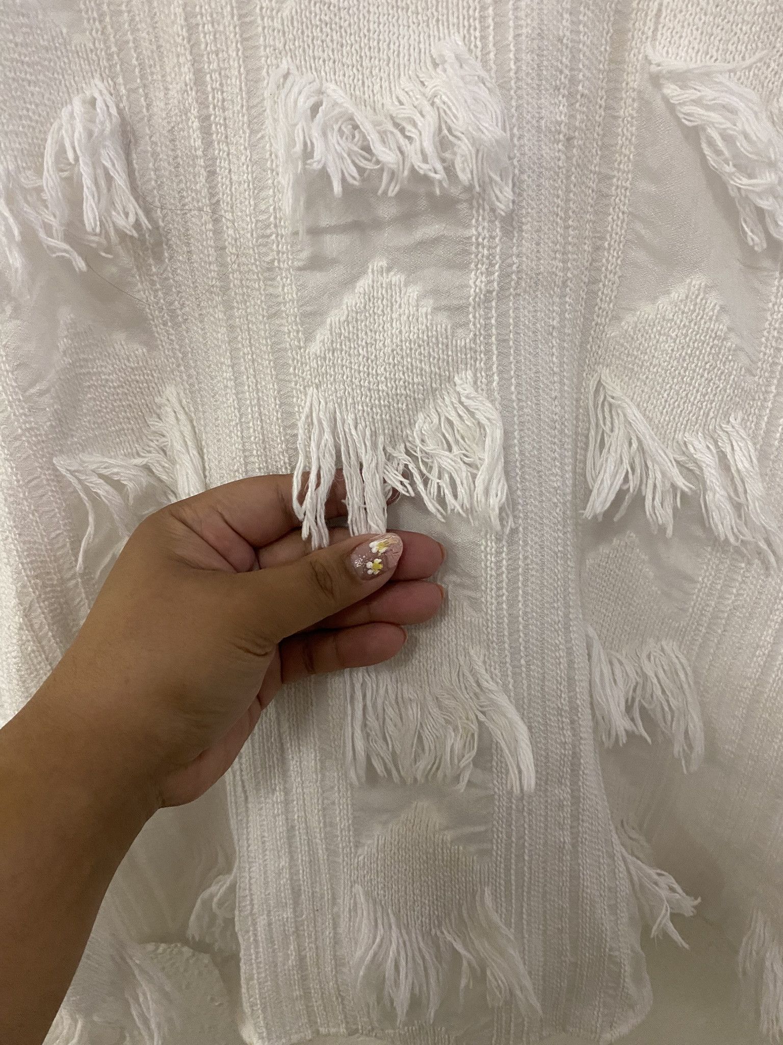 Derek Lam 10 Crosby derek lam white 10 crosby fringe cami top size 4 Size S / US 4 / IT 40 - 3 Thumbnail