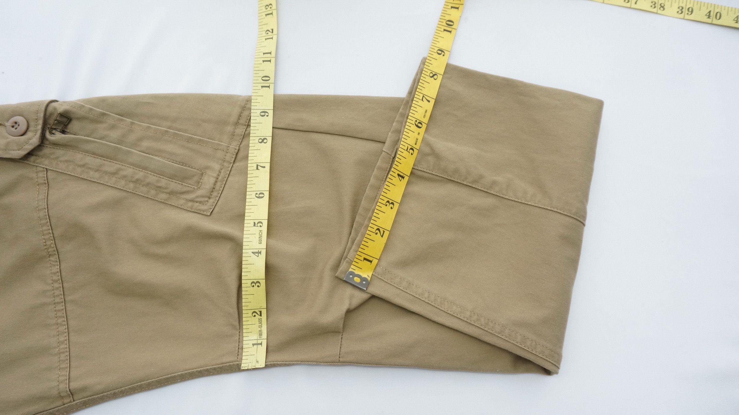 Japanese Brand AVAIL Jeans Japanese Slim Fit Slanted Pocket Cargo Pants Size US 33 - 15 Thumbnail