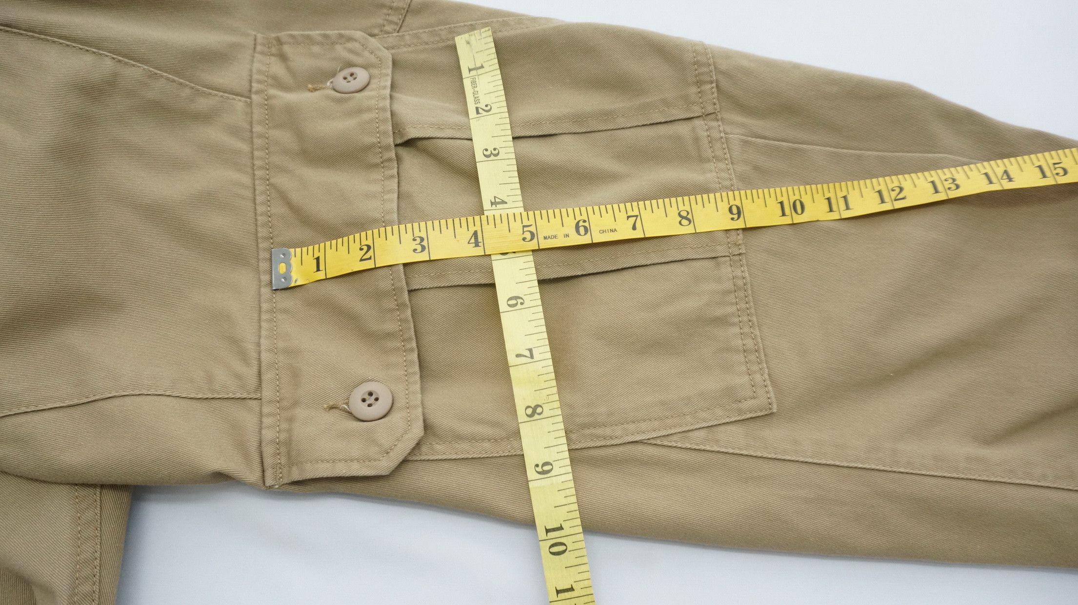 Japanese Brand AVAIL Jeans Japanese Slim Fit Slanted Pocket Cargo Pants Size US 33 - 17 Thumbnail