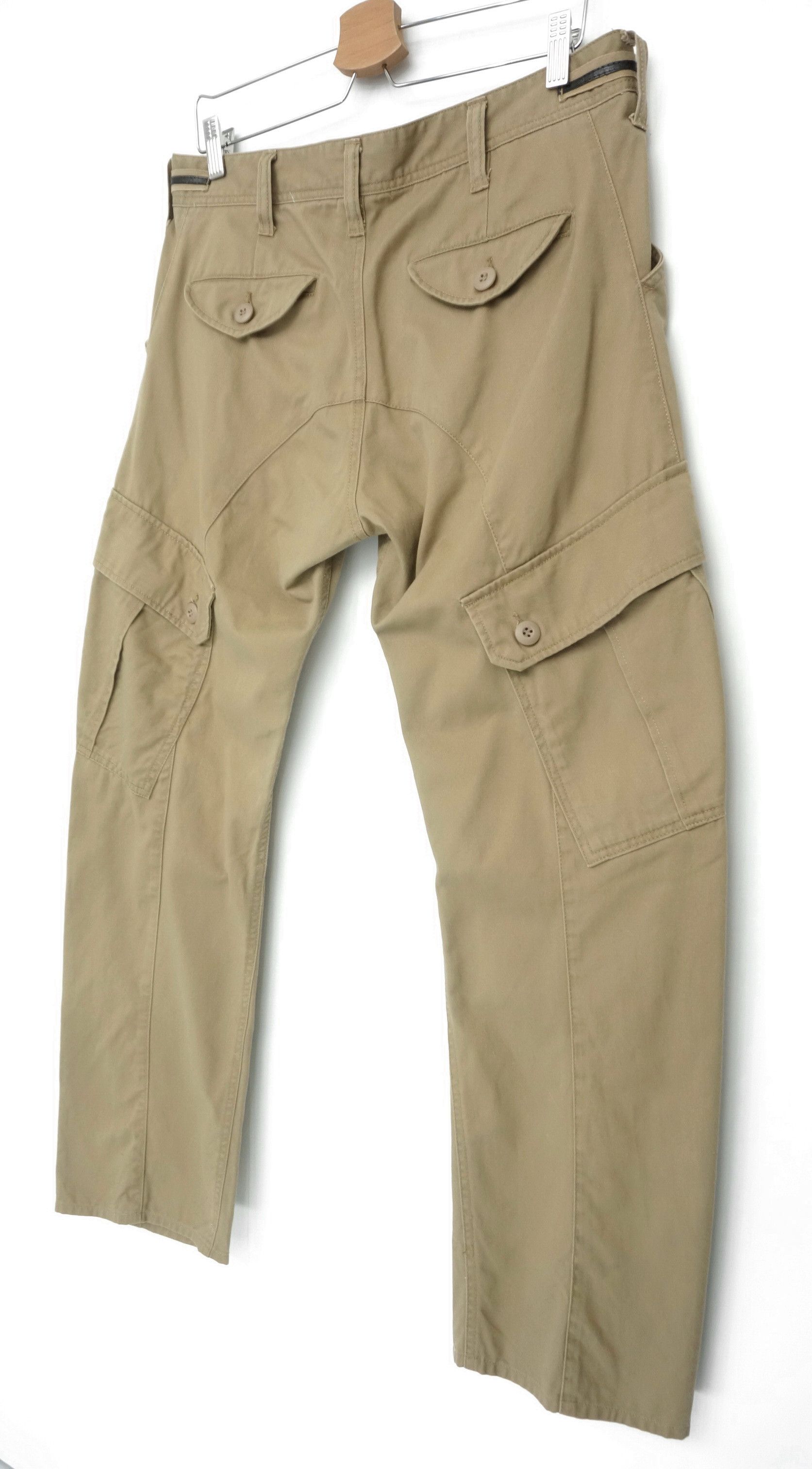 Japanese Brand AVAIL Jeans Japanese Slim Fit Slanted Pocket Cargo Pants Size US 33 - 4 Thumbnail