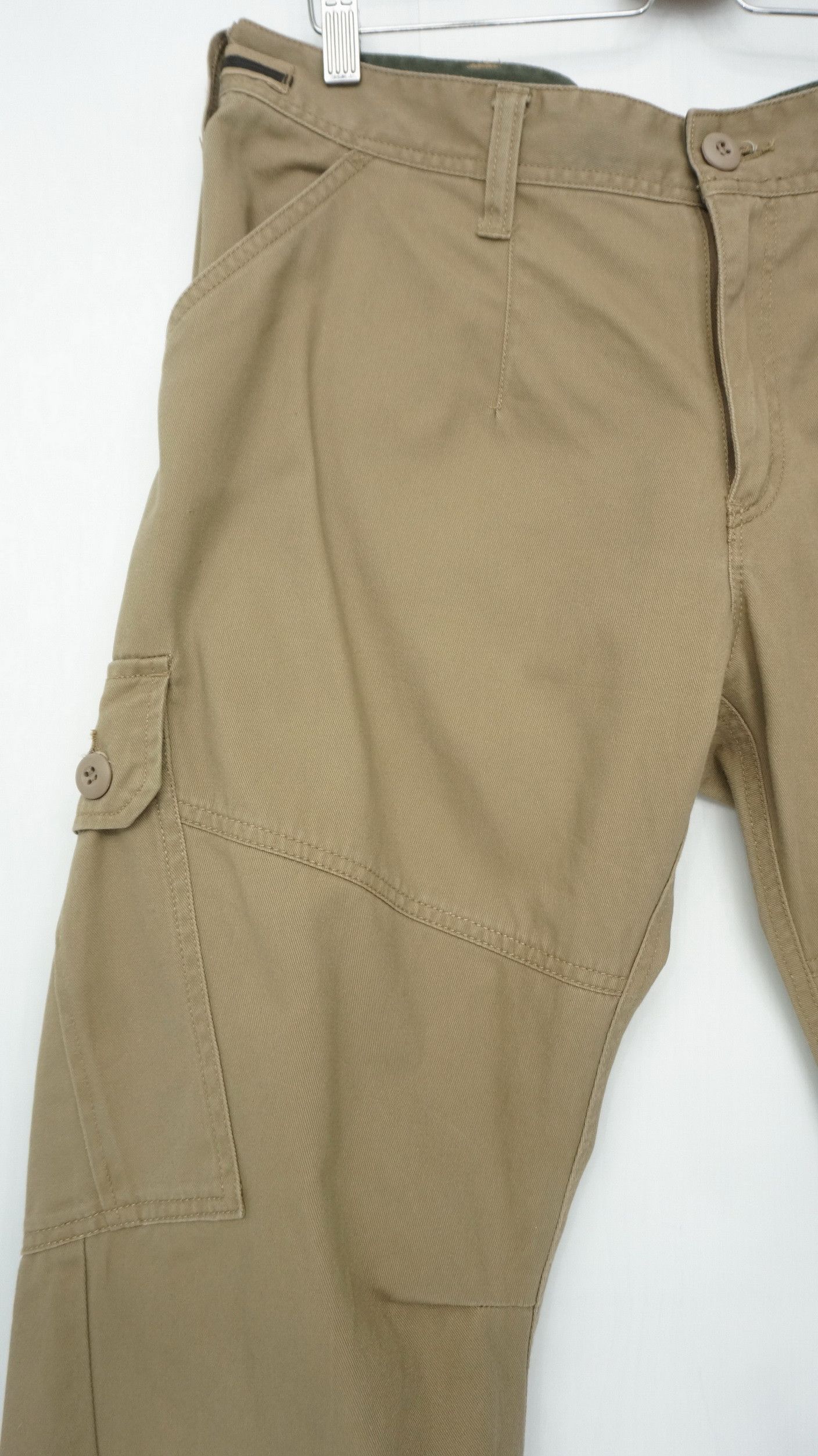 Japanese Brand AVAIL Jeans Japanese Slim Fit Slanted Pocket Cargo Pants Size US 33 - 7 Thumbnail