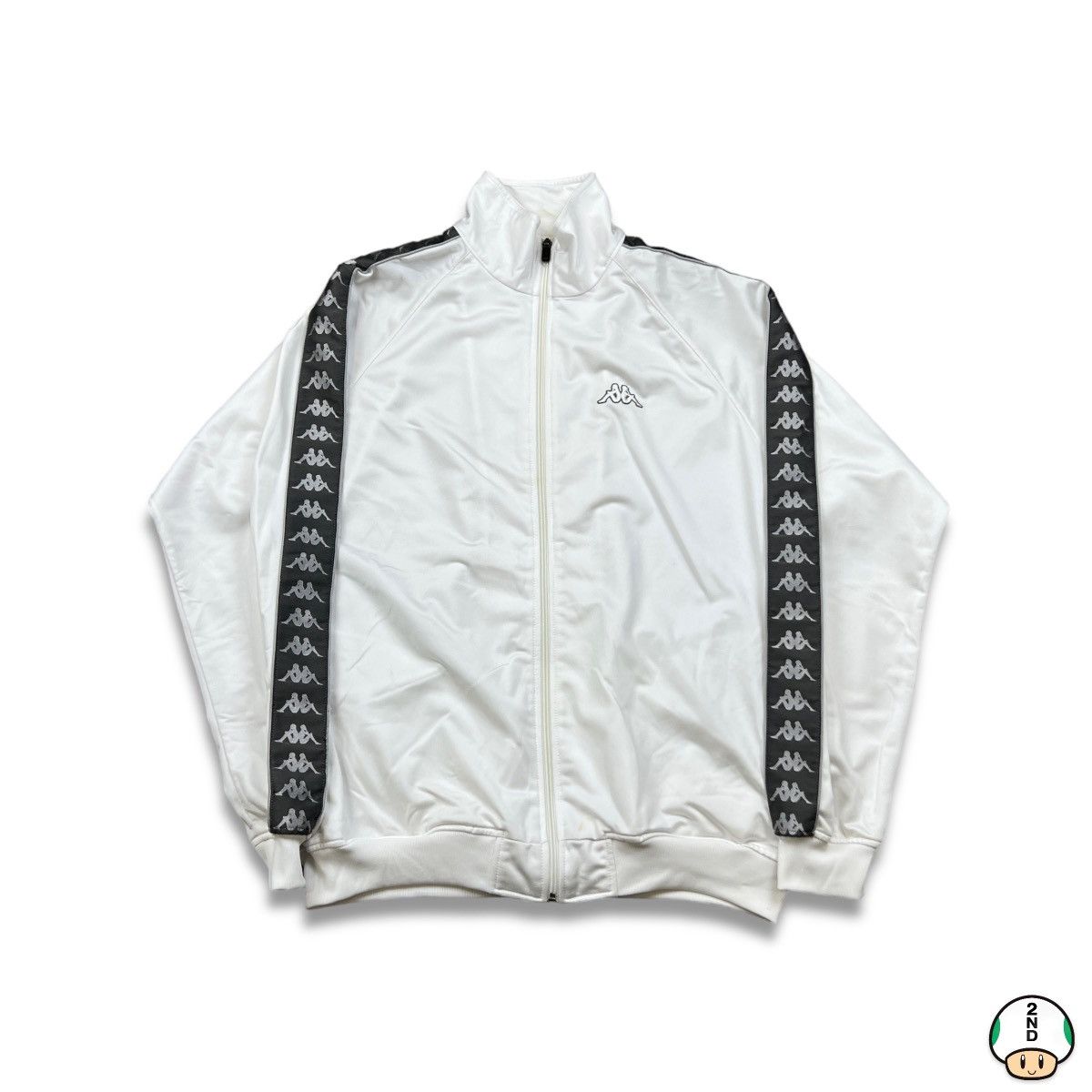 Kappa Vintage Kappa Track Jacket Sportswear Full Zip Tracksuit Top Size US XL / EU 56 / 4 - 1 Thumbnail