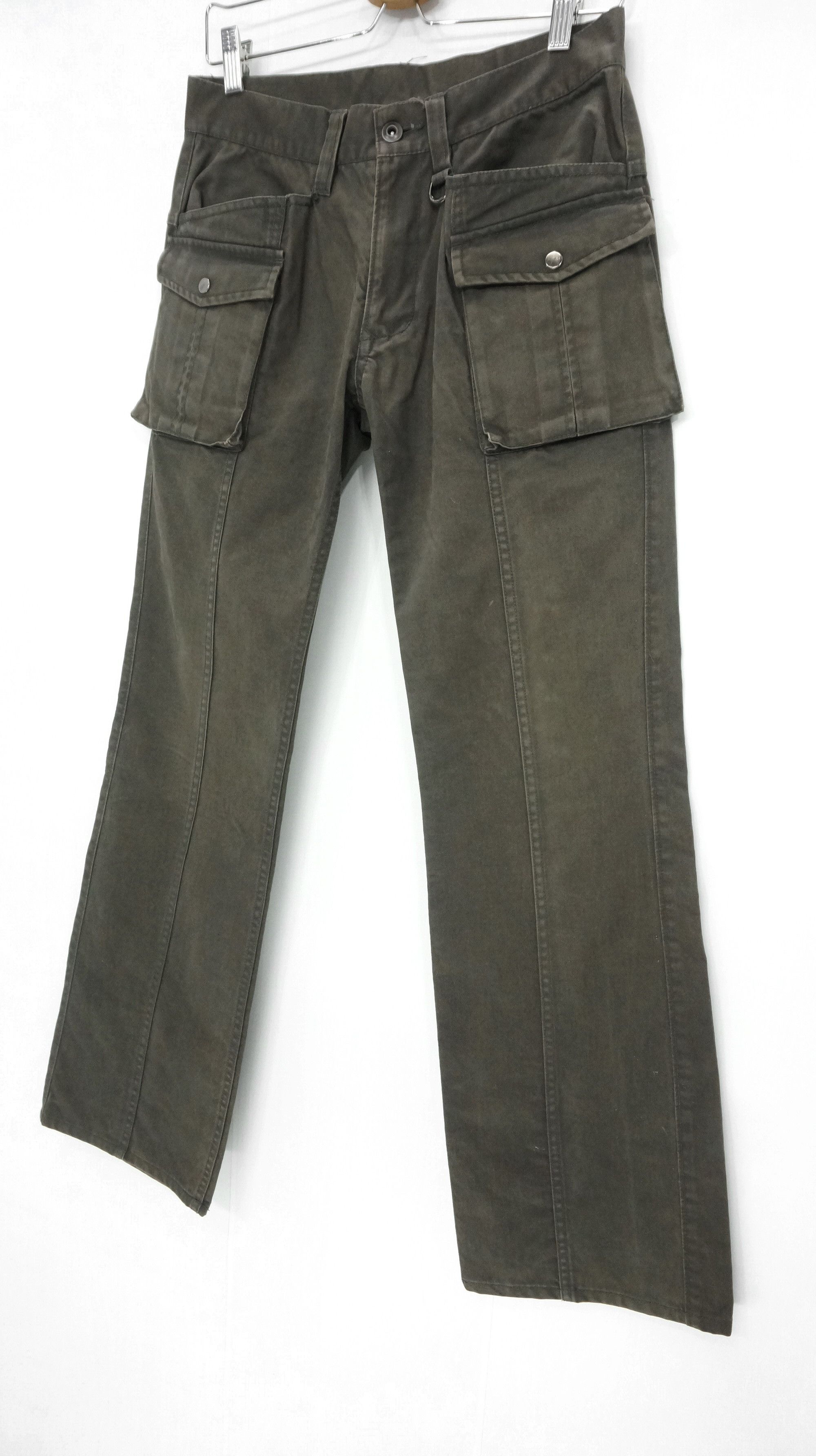 image of Sick Hideaways Nicole Club For Men Bush Pants in Faded Dark Olive (Size 28)