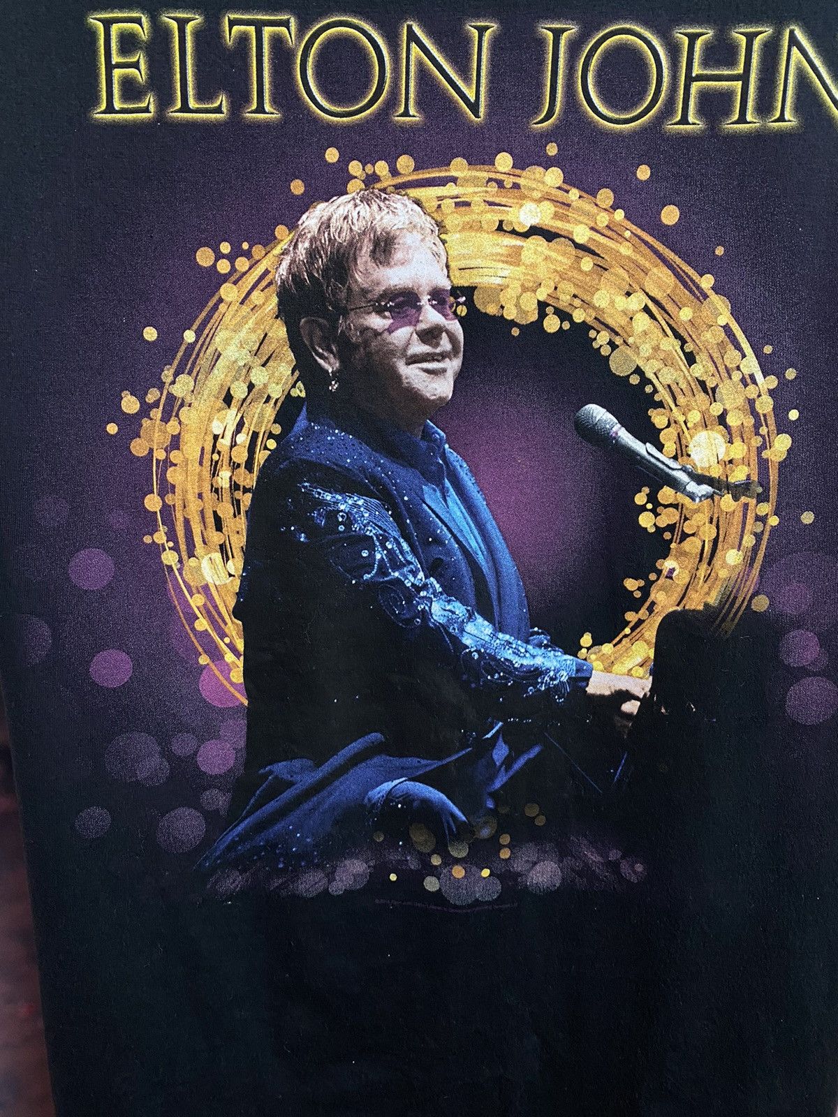 Band Tees × Vintage Vintage Elton John streetwear tee Size US L / EU 52-54 / 3 - 3 Thumbnail