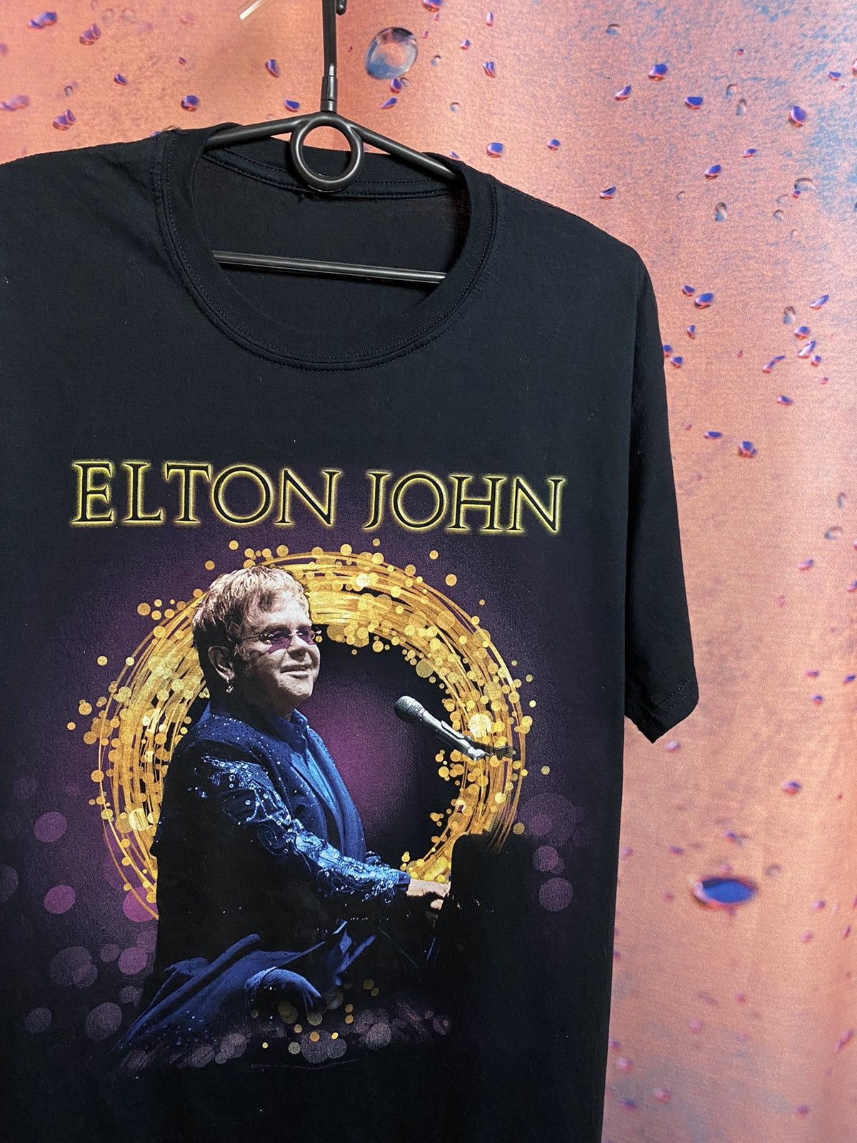 Band Tees × Vintage Vintage Elton John streetwear tee Size US L / EU 52-54 / 3 - 1 Thumbnail