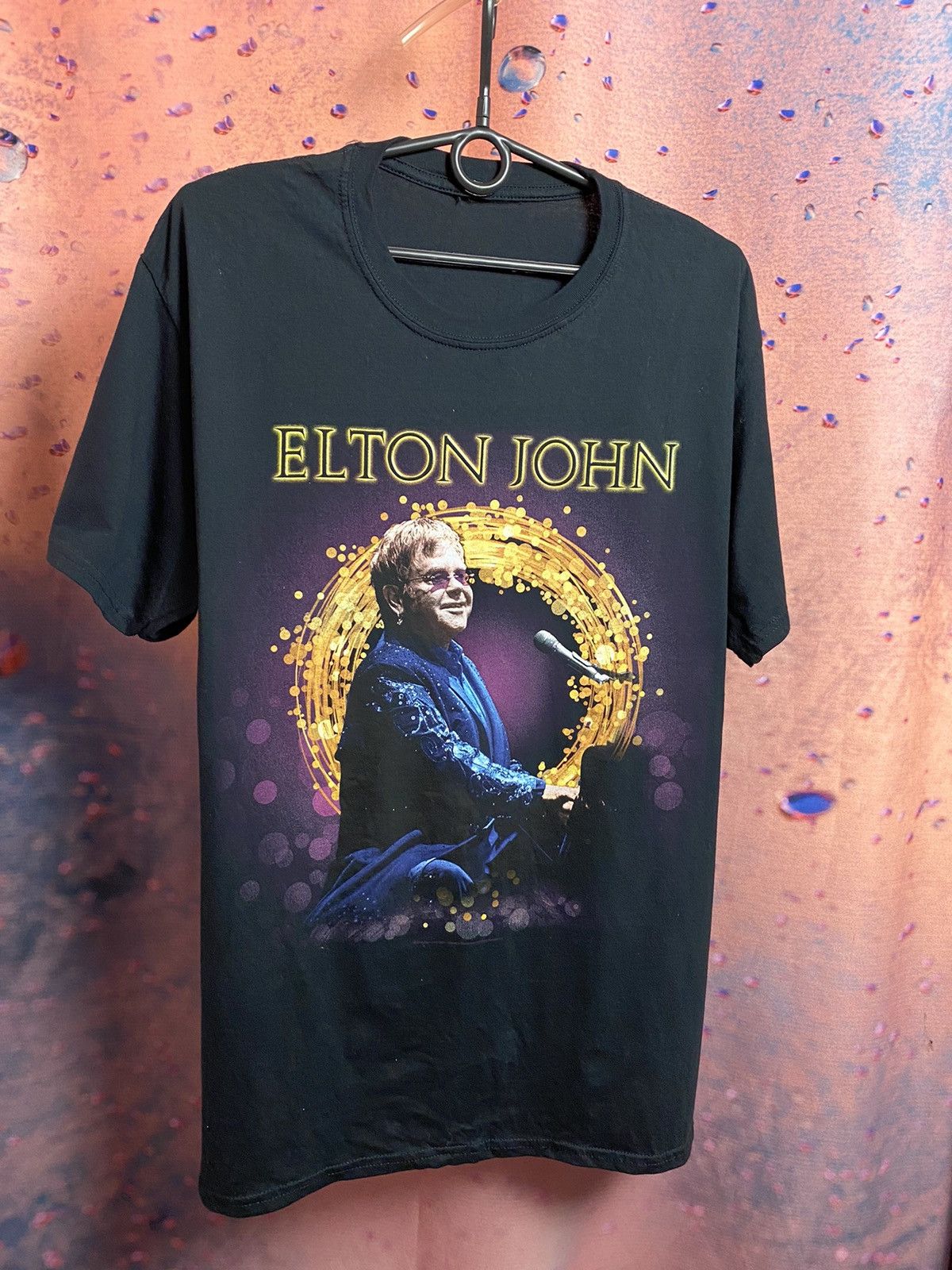 Band Tees × Vintage Vintage Elton John streetwear tee Size US L / EU 52-54 / 3 - 2 Thumbnail