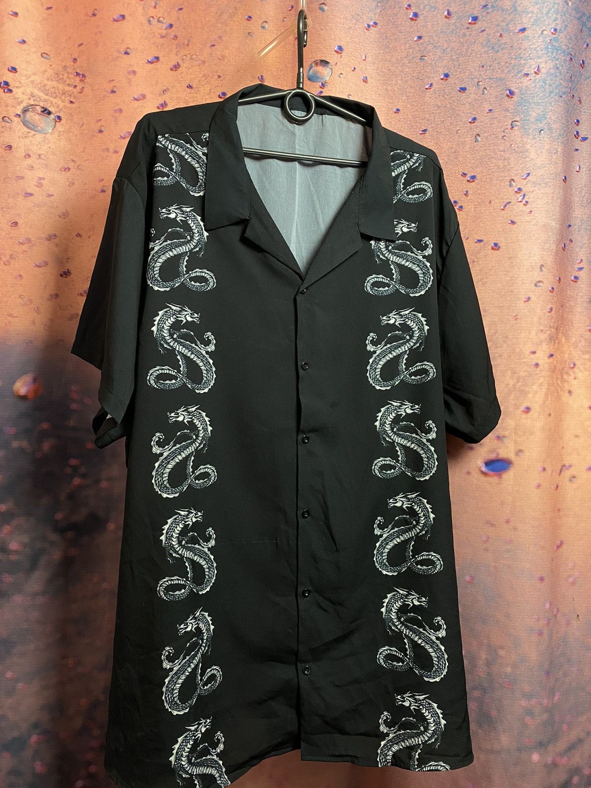 Vintage Vintage dragon logo Japanese shirt Size US XXL / EU 58 / 5 - 2 Thumbnail