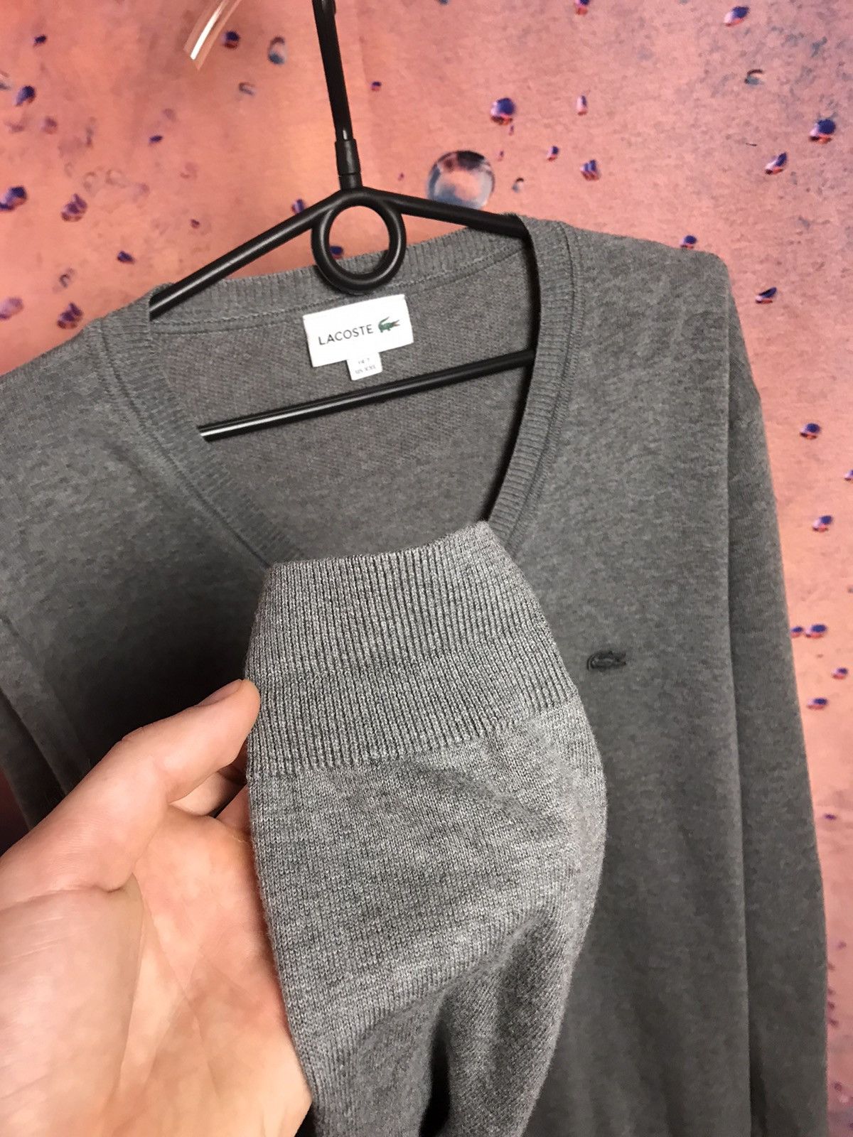 Lacoste Lacoste luxury streetwear sweater Size US XL / EU 56 / 4 - 5 Thumbnail