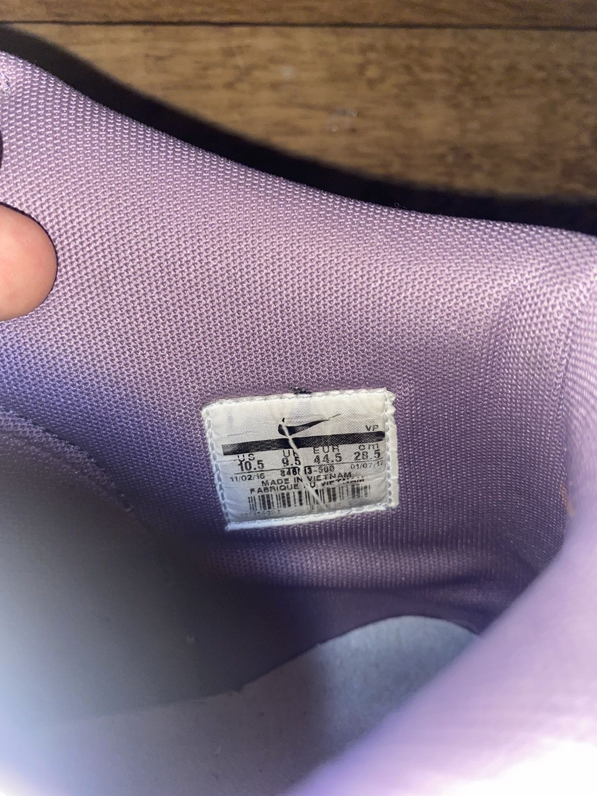 Nike Dunk High Violet Dust Size US 10.5 / EU 43-44 - 7 Thumbnail