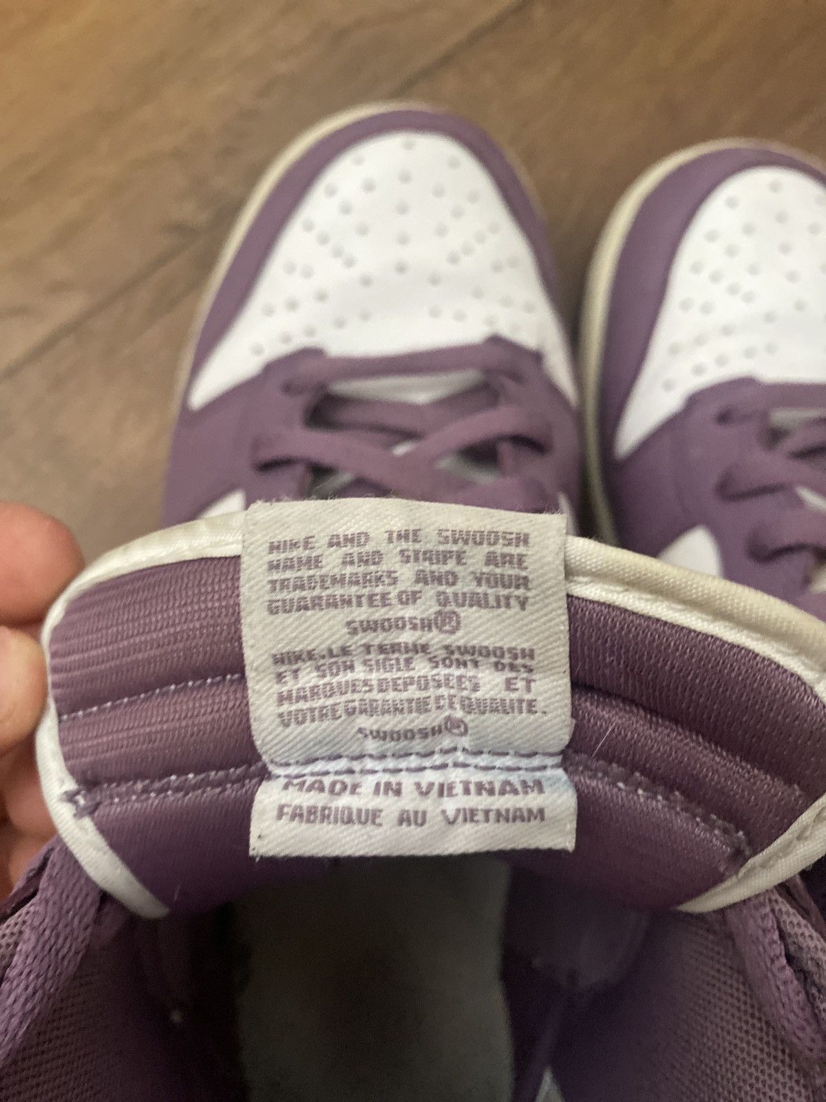 Nike Dunk High Violet Dust Size US 10.5 / EU 43-44 - 8 Thumbnail