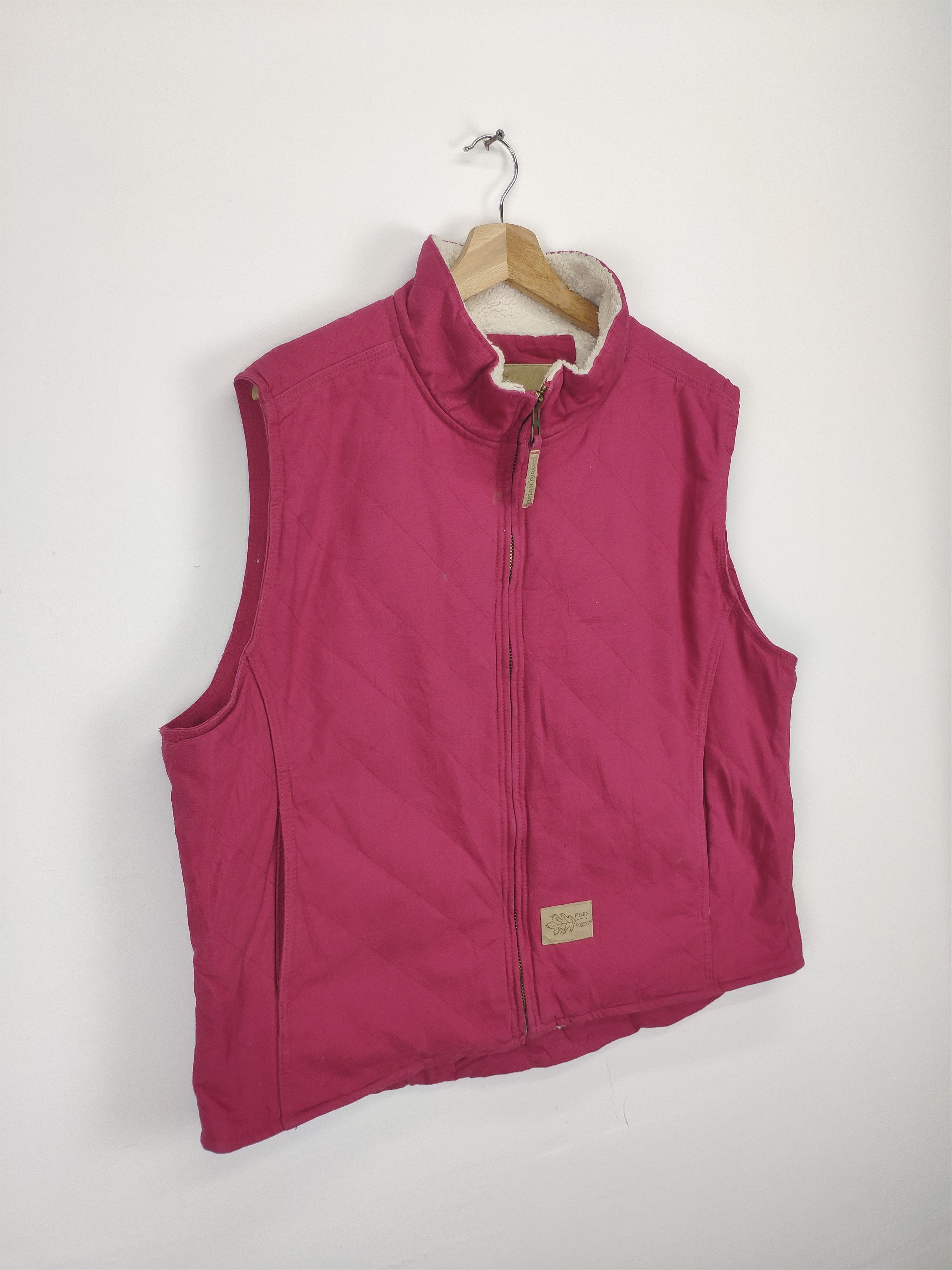 Japanese Brand × Vintage Vintage Detroit Vest Lining Sherpa Carhartt Style Size US L / EU 52-54 / 3 - 3 Thumbnail