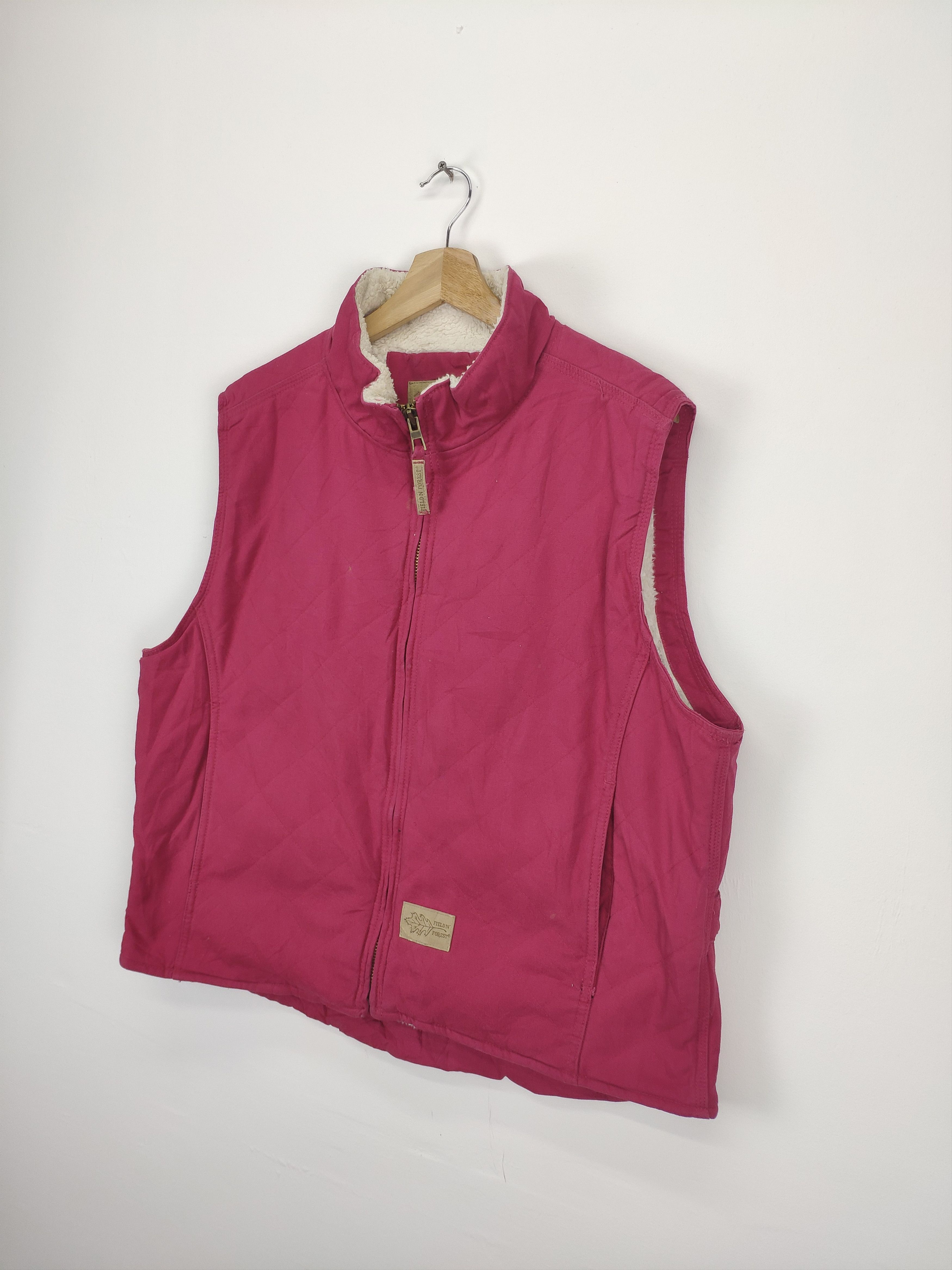 Japanese Brand × Vintage Vintage Detroit Vest Lining Sherpa Carhartt Style Size US L / EU 52-54 / 3 - 2 Thumbnail