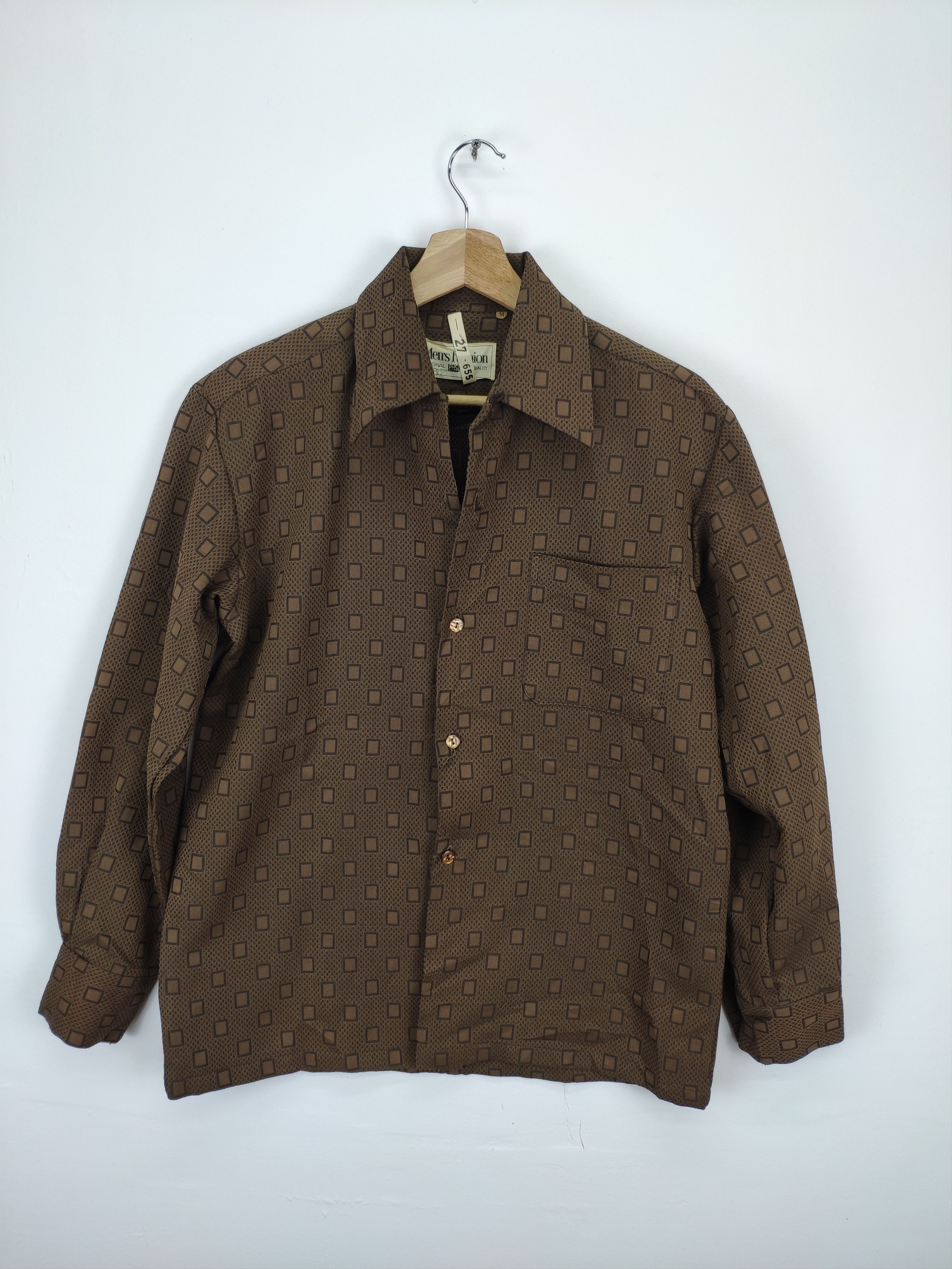 Japanese Brand × Vintage Vintage 90s Long Sleeve Shirt Button Up Issey Miyake Style Size US M / EU 48-50 / 2 - 1 Thumbnail