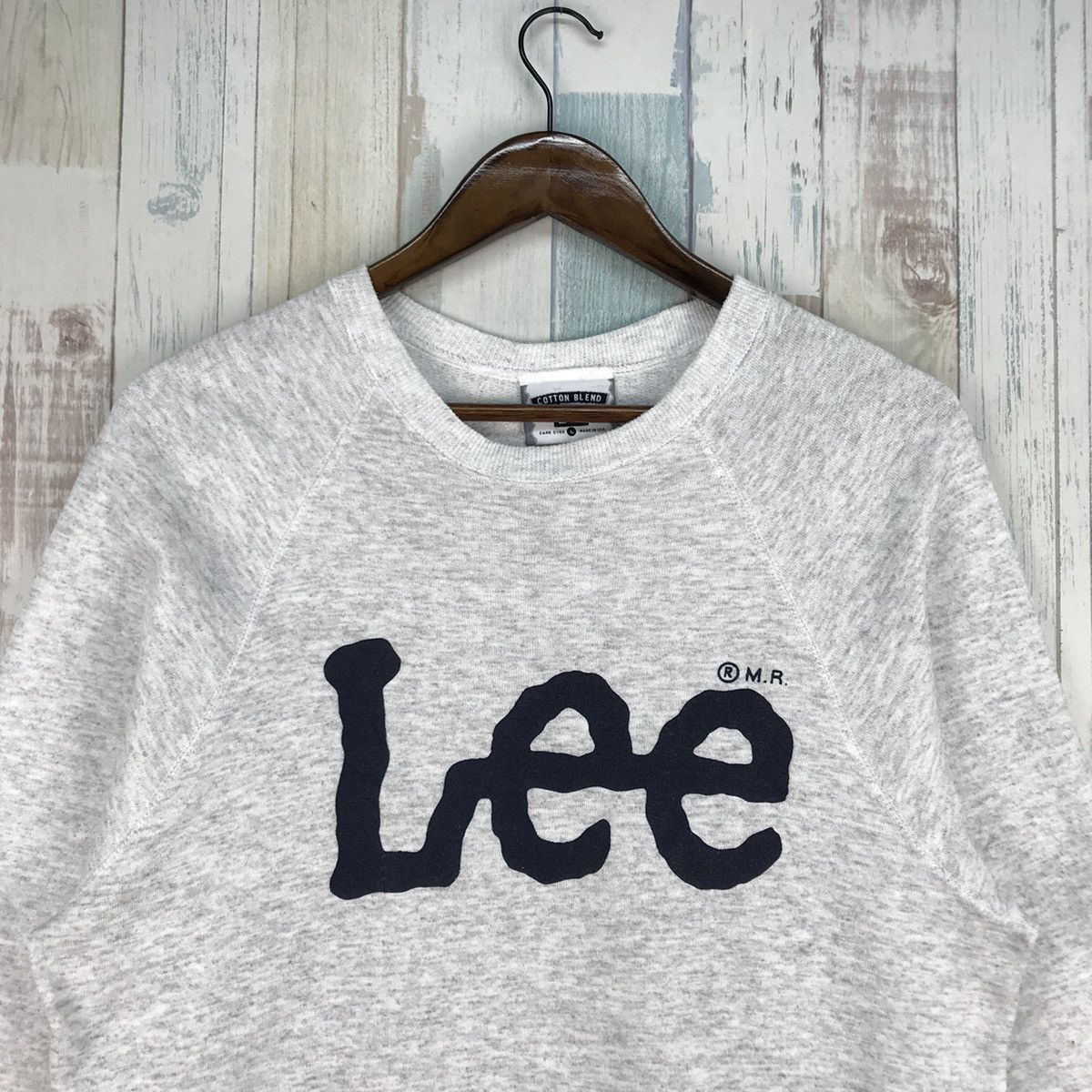 Lee Vintage Lee Spellout Sweatshirt Size US L / EU 52-54 / 3 - 2 Thumbnail