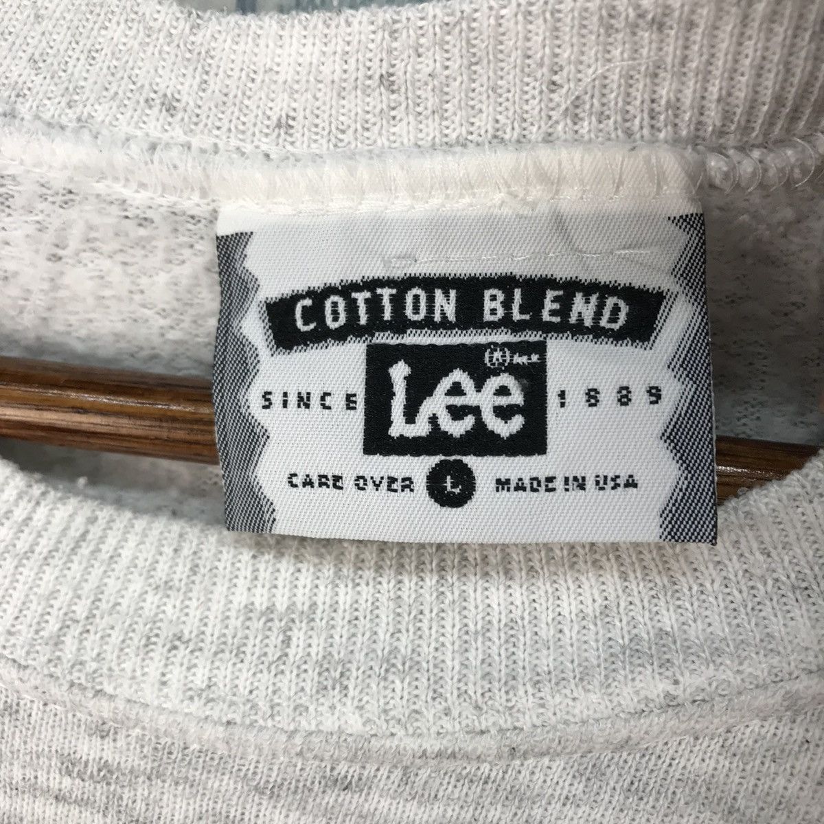 Lee Vintage Lee Spellout Sweatshirt Size US L / EU 52-54 / 3 - 5 Thumbnail