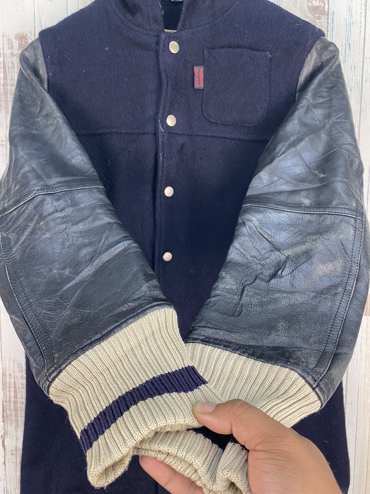 Japanese Brand Vintage National Standard Varsity Jacket Size US M / EU 48-50 / 2 - 5 Thumbnail