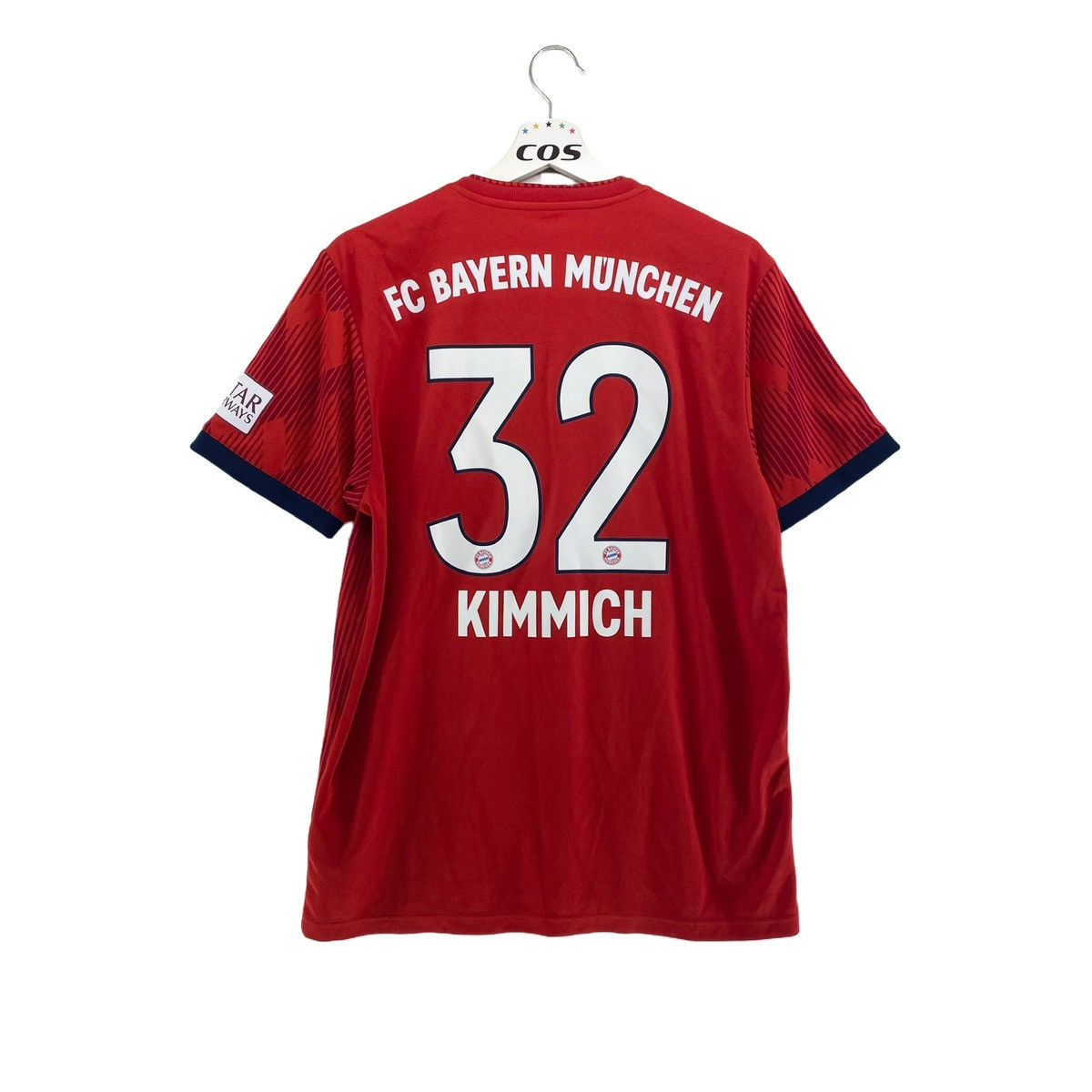 Adidas Kimmich FC Bayern Munich 2018 2019 Home Kit Soccer Football Size US M / EU 48-50 / 2 - 1 Thumbnail