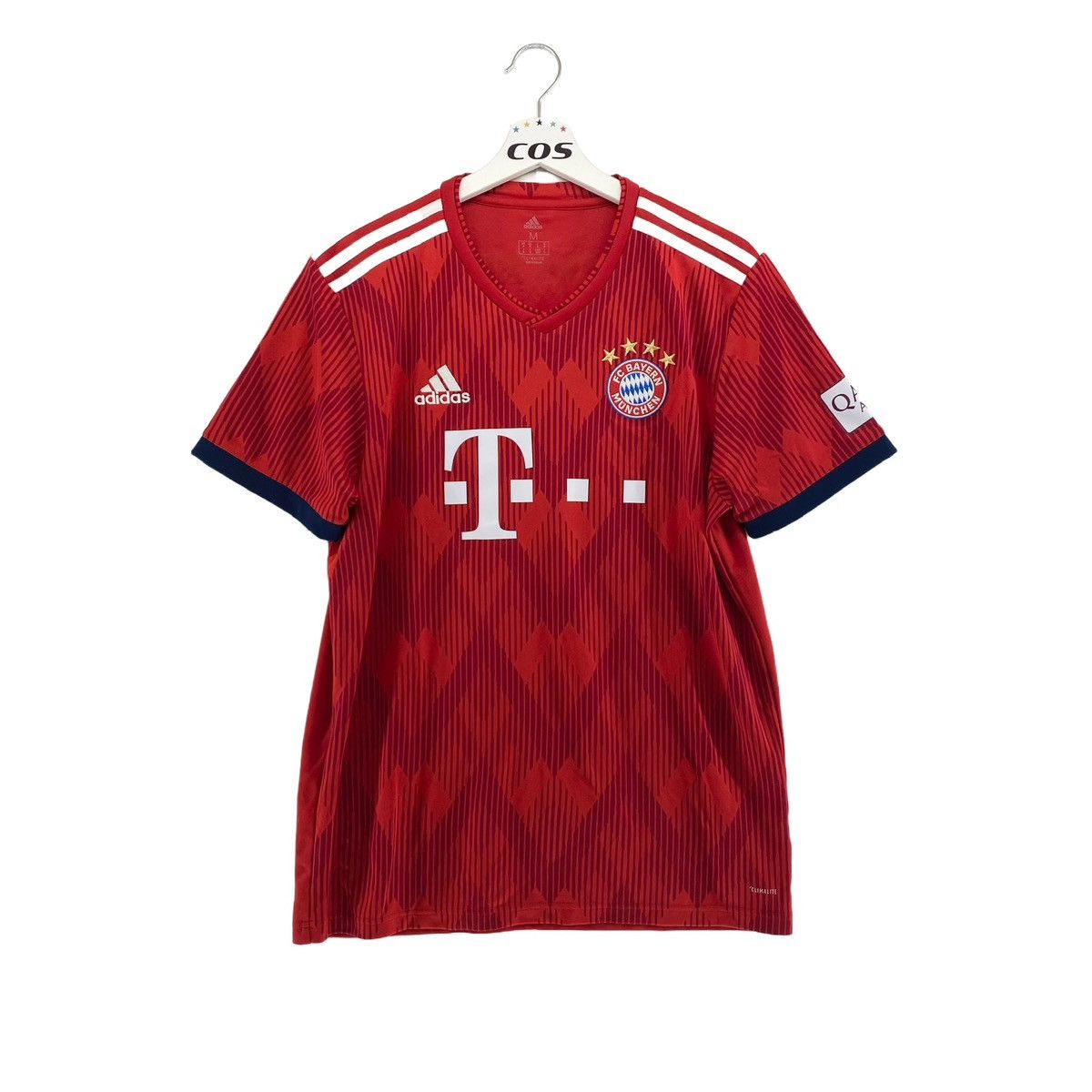 Adidas Kimmich FC Bayern Munich 2018 2019 Home Kit Soccer Football Size US M / EU 48-50 / 2 - 2 Thumbnail