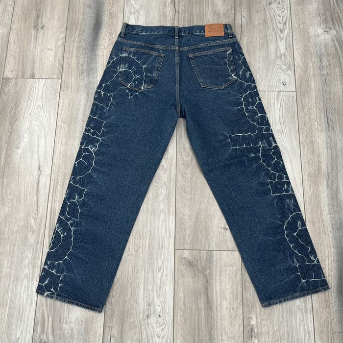 Supreme Supreme Shibori Loose Fit Jeans Size 34 | Grailed