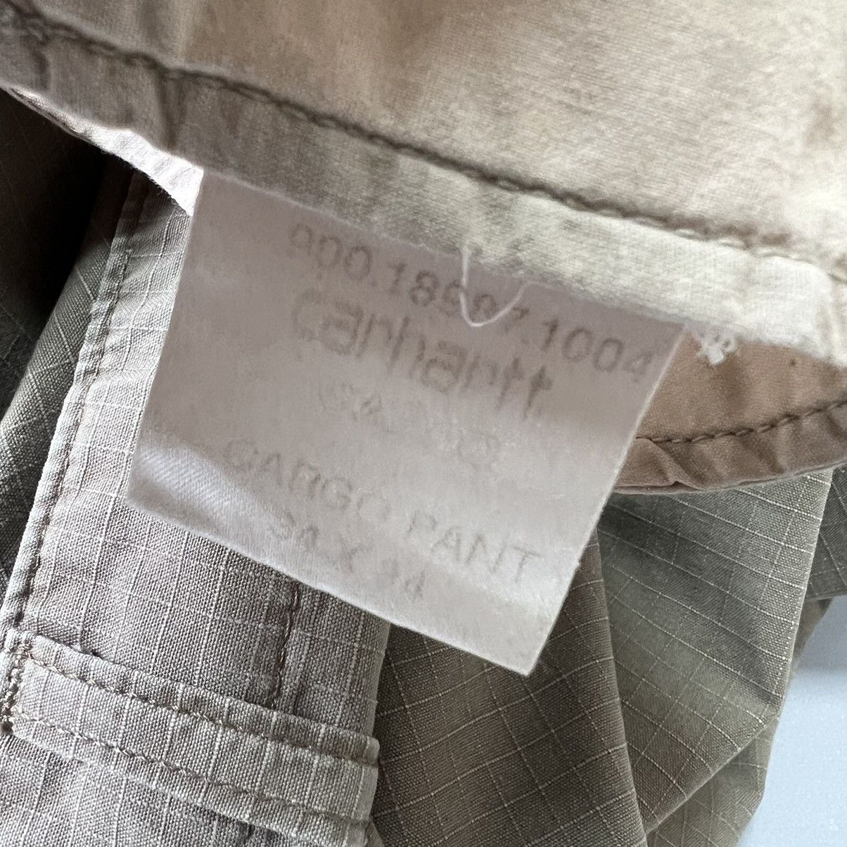 Carhartt × Vintage Vintage Carhartt 90s Cargo Pants Y2K Size US 34 / EU 50 - 20 Thumbnail