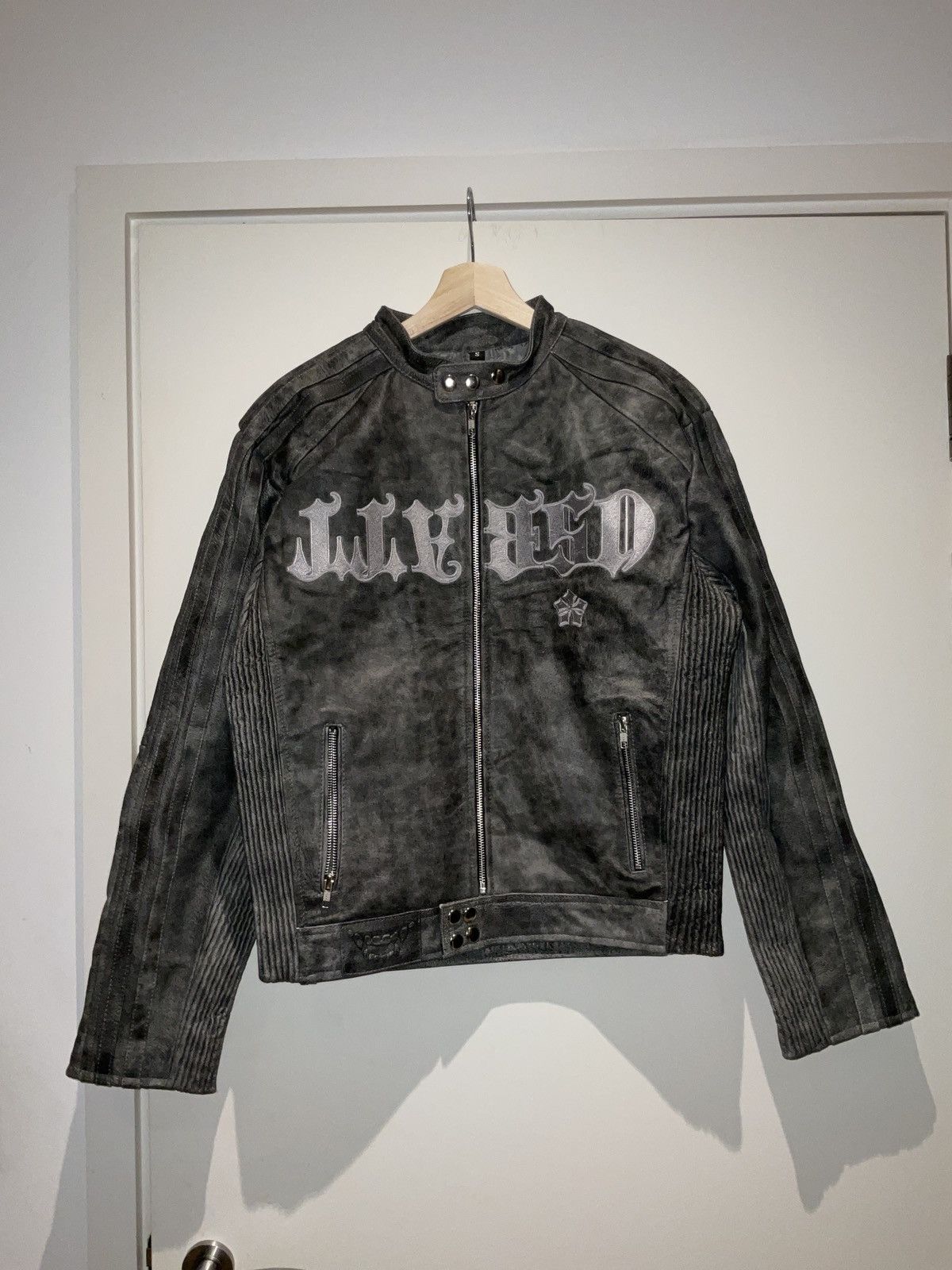 Other YEARS OF TEARS sample leather biker jacket -grey Size US S / EU 44-46 / 1 - 3 Thumbnail