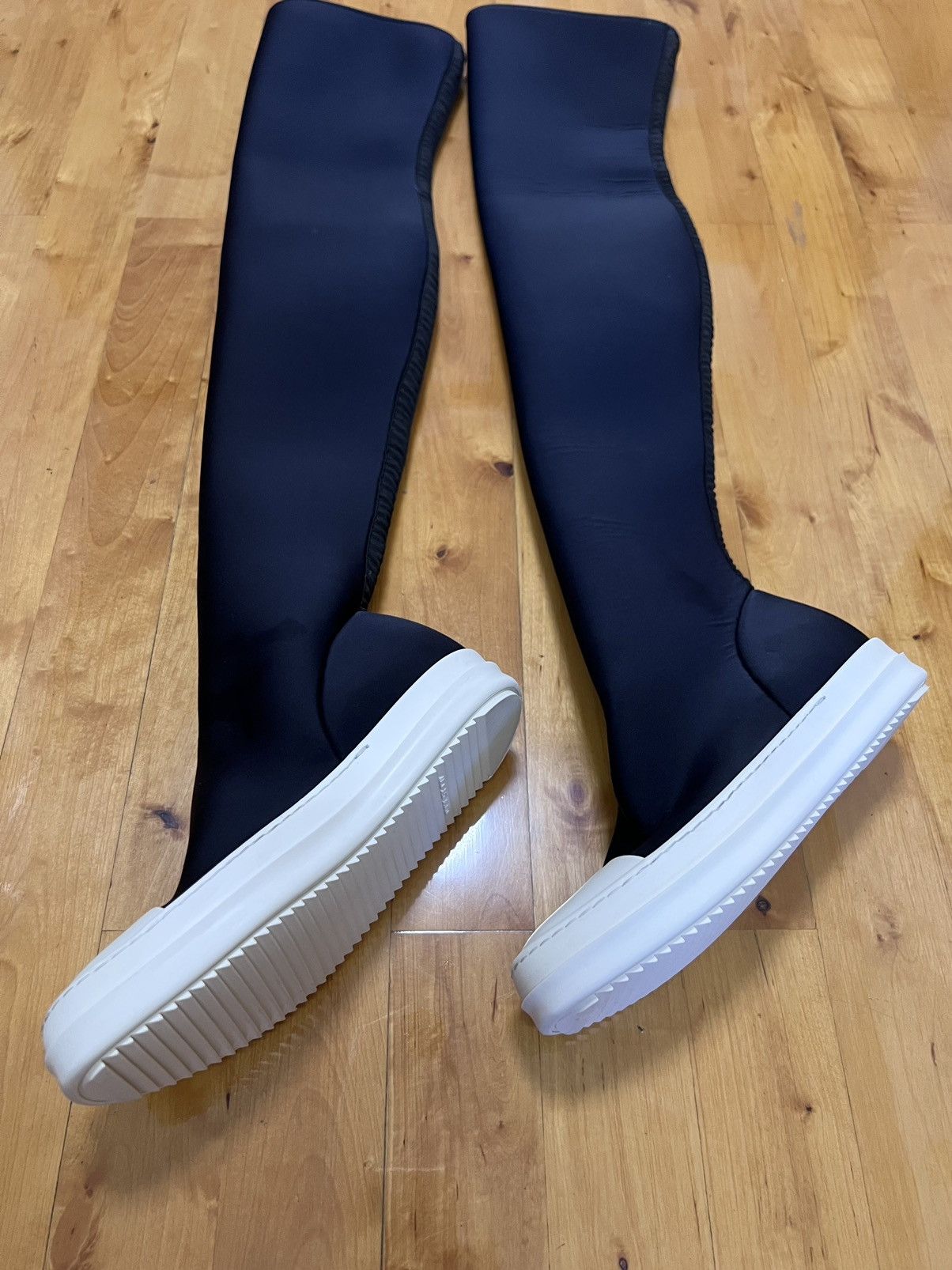 Rick Owens Drkshdw Rick owens drkshdw ramones thigh high stocking sz35 Size US 5 / IT 35 - 4 Thumbnail