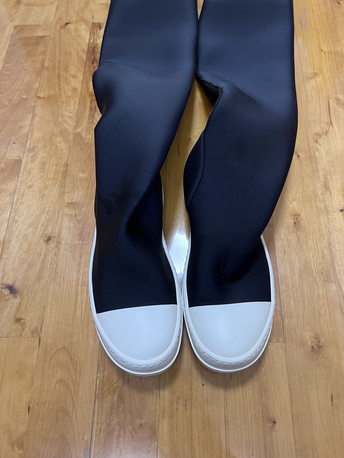 Rick Owens Drkshdw Rick owens drkshdw ramones thigh high stocking sz35 Size US 5 / IT 35 - 2 Thumbnail
