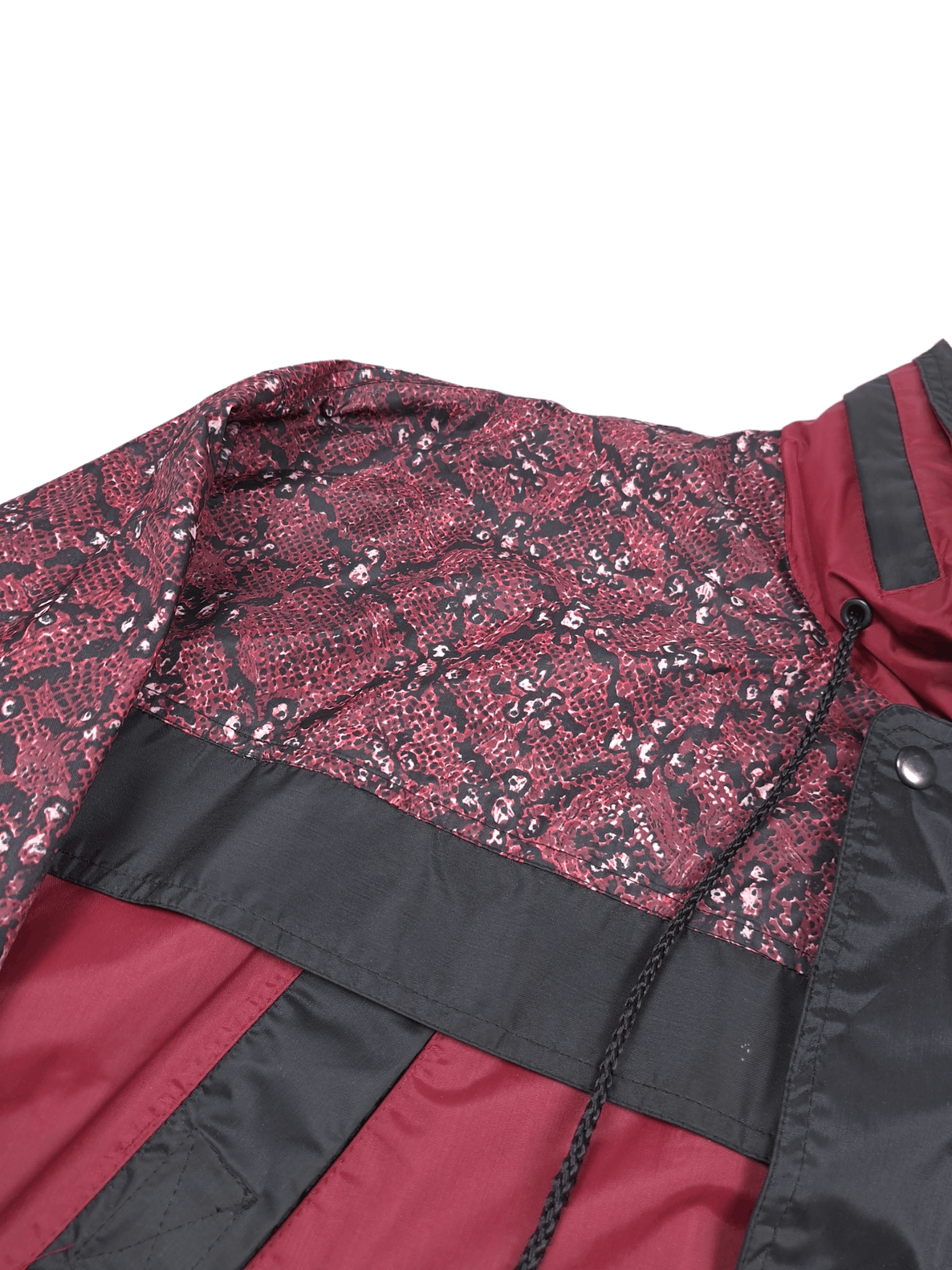 Vintage 💎 90's Vintage XL Shamp Red Pattern Light Wind Jacket Size US XL / EU 56 / 4 - 3 Thumbnail
